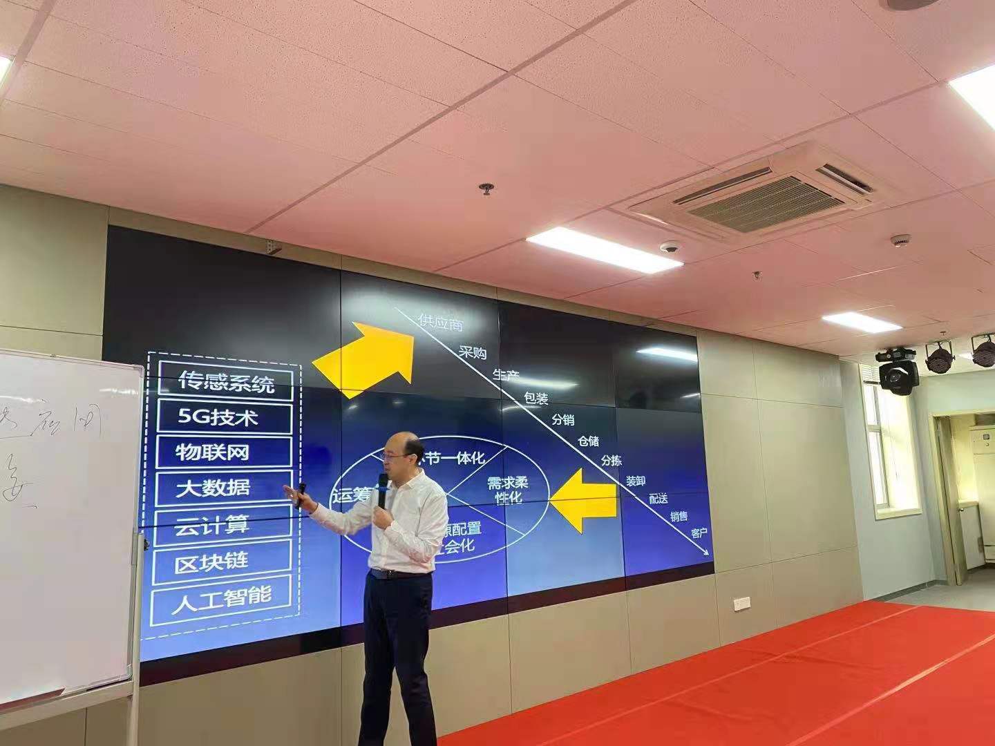 4月23日，贺新杰老师给华云信息科技上《数字化转型路径与战略落地》圆满结束
