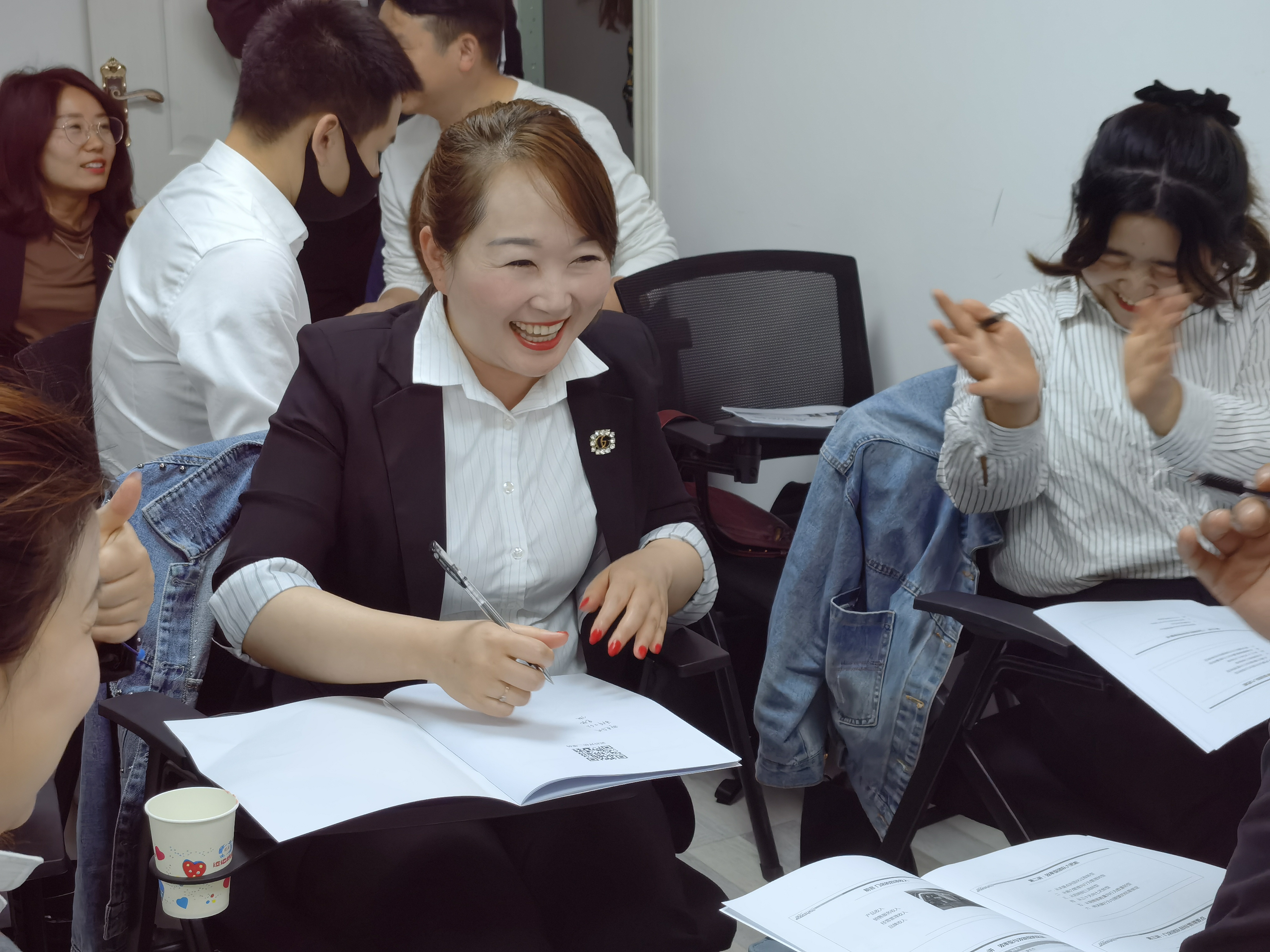【郜杰老师】2021年4月1日为电玩游戏公司讲授《金牌店长-目标设定与团队沟通》