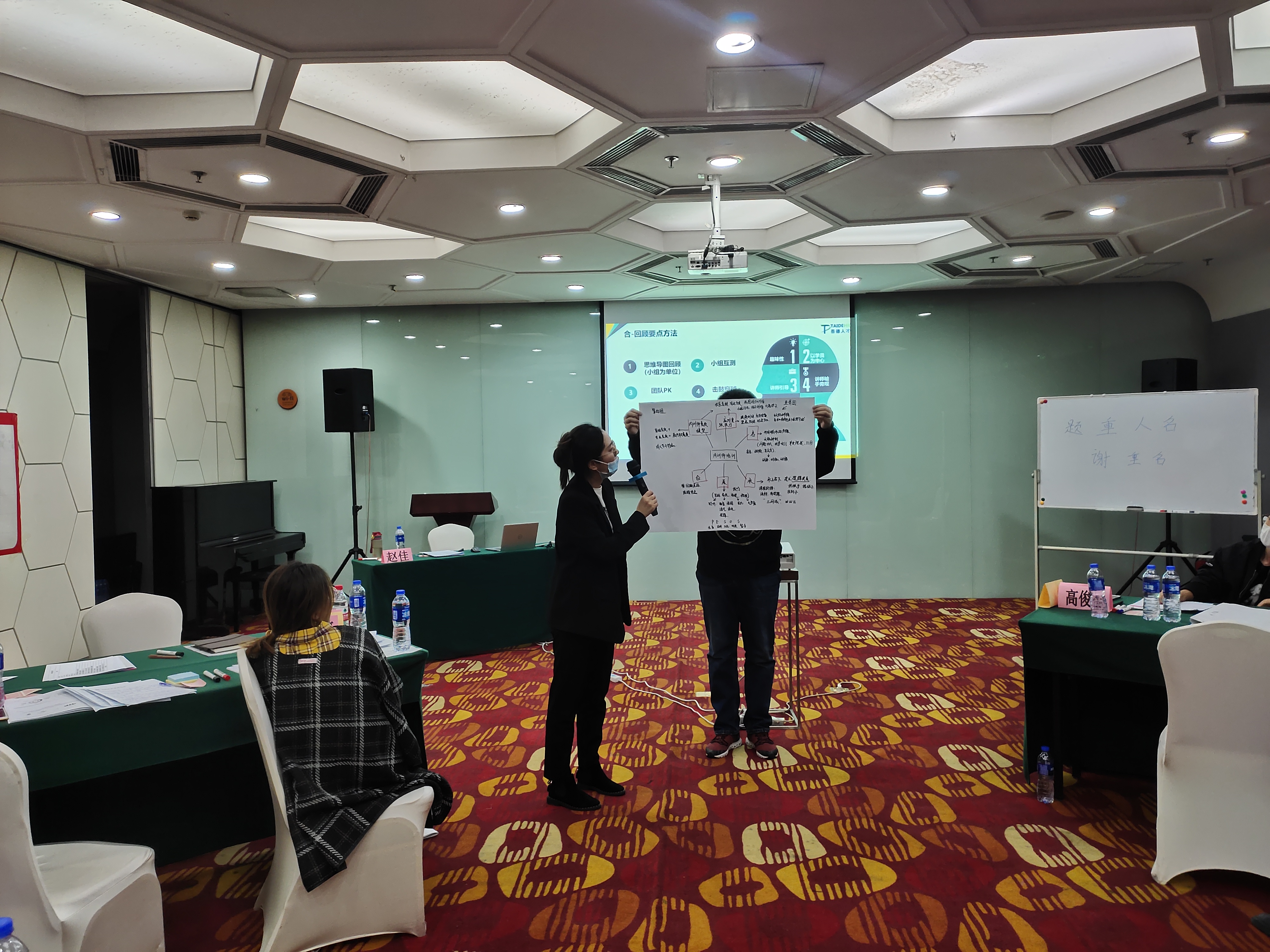2020年11月12-23赵佳老师在天津为某企业分享《TTT内训师打造》