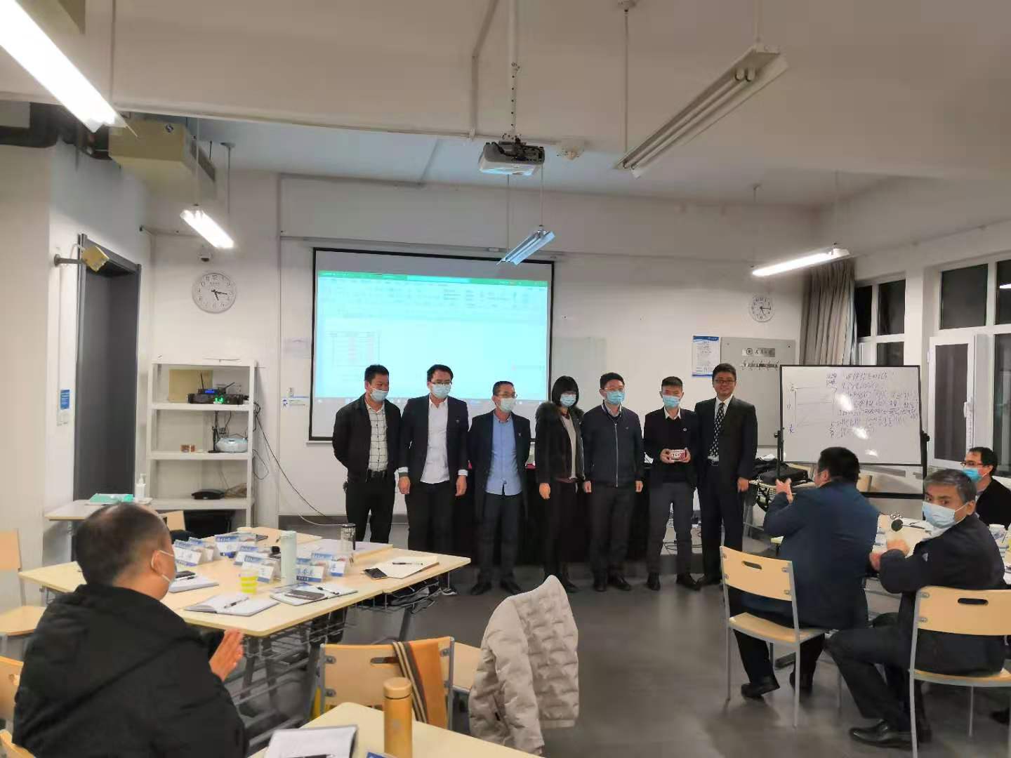 邓菲老师2020.11.19日给中建六局（天津）某建筑科技有限公司讲授《MTP管理能力提升》