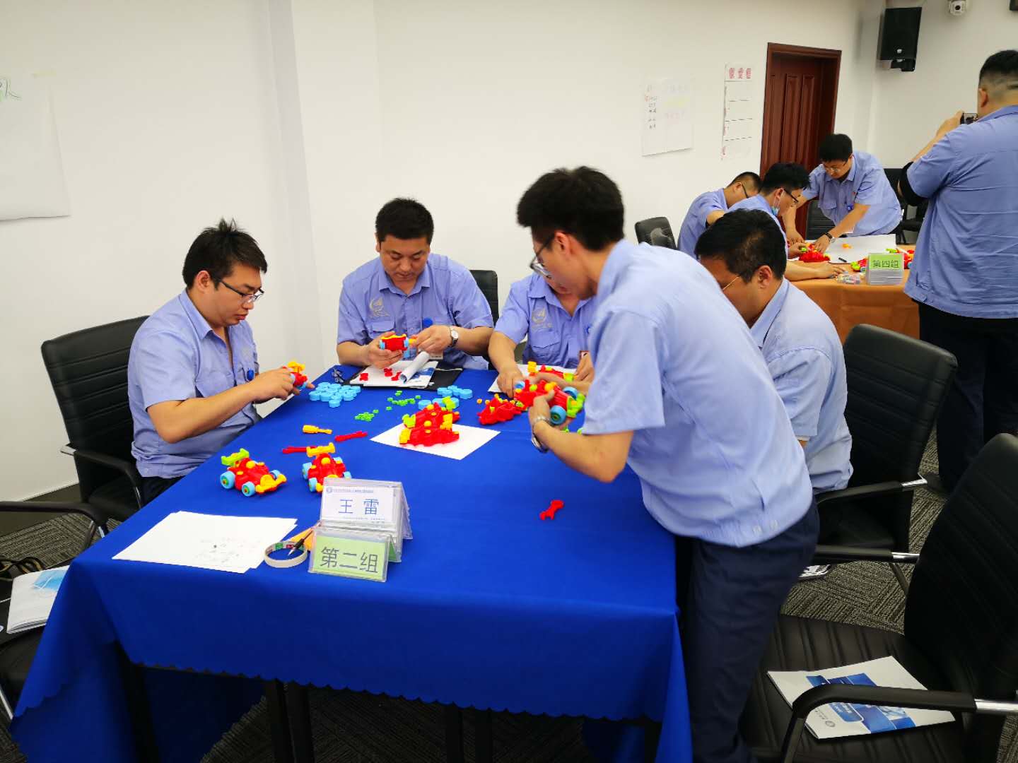 【周建华老师】6月10日受邀为沈阳某飞机制造公司讲授《生产节拍与线平衡管理模拟舱》课程圆满结束