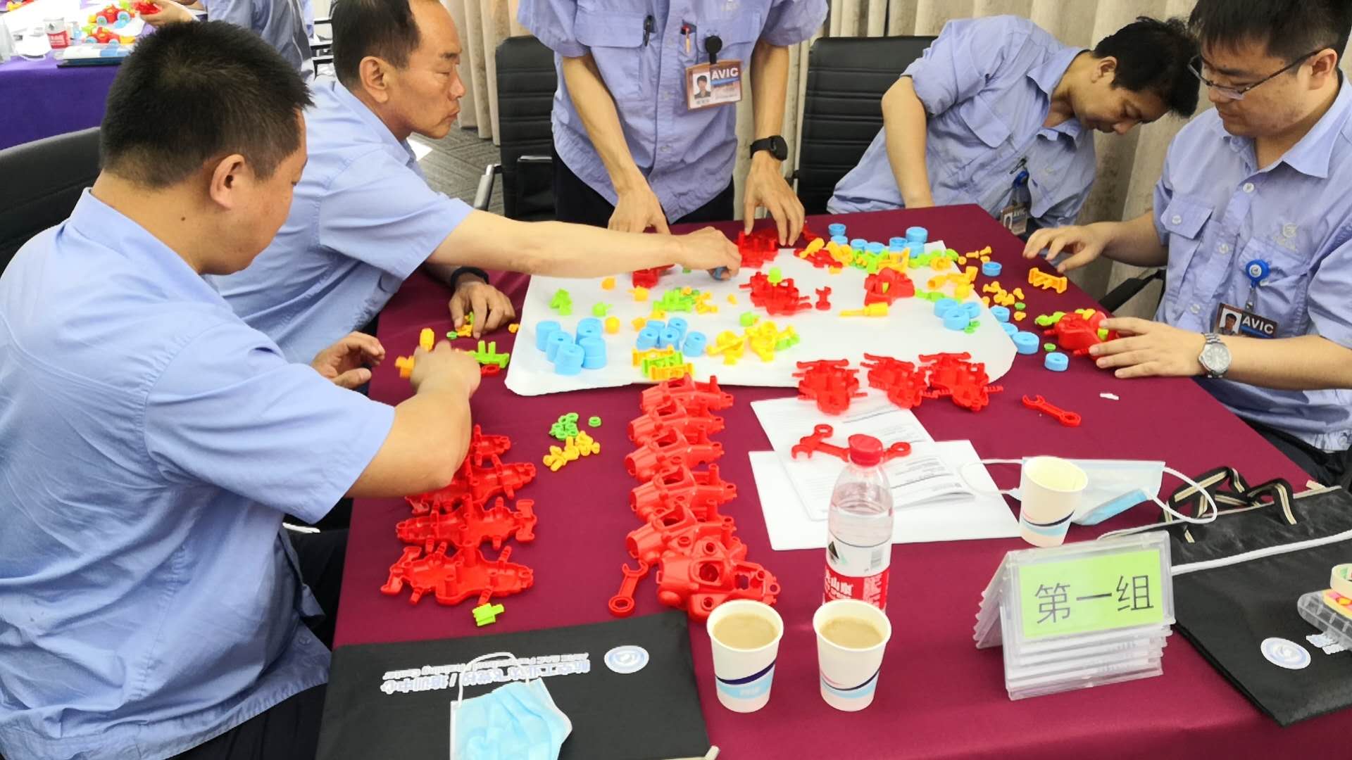 【周建华老师】6月10日受邀为沈阳某飞机制造公司讲授《生产节拍与线平衡管理模拟舱》课程圆满结束