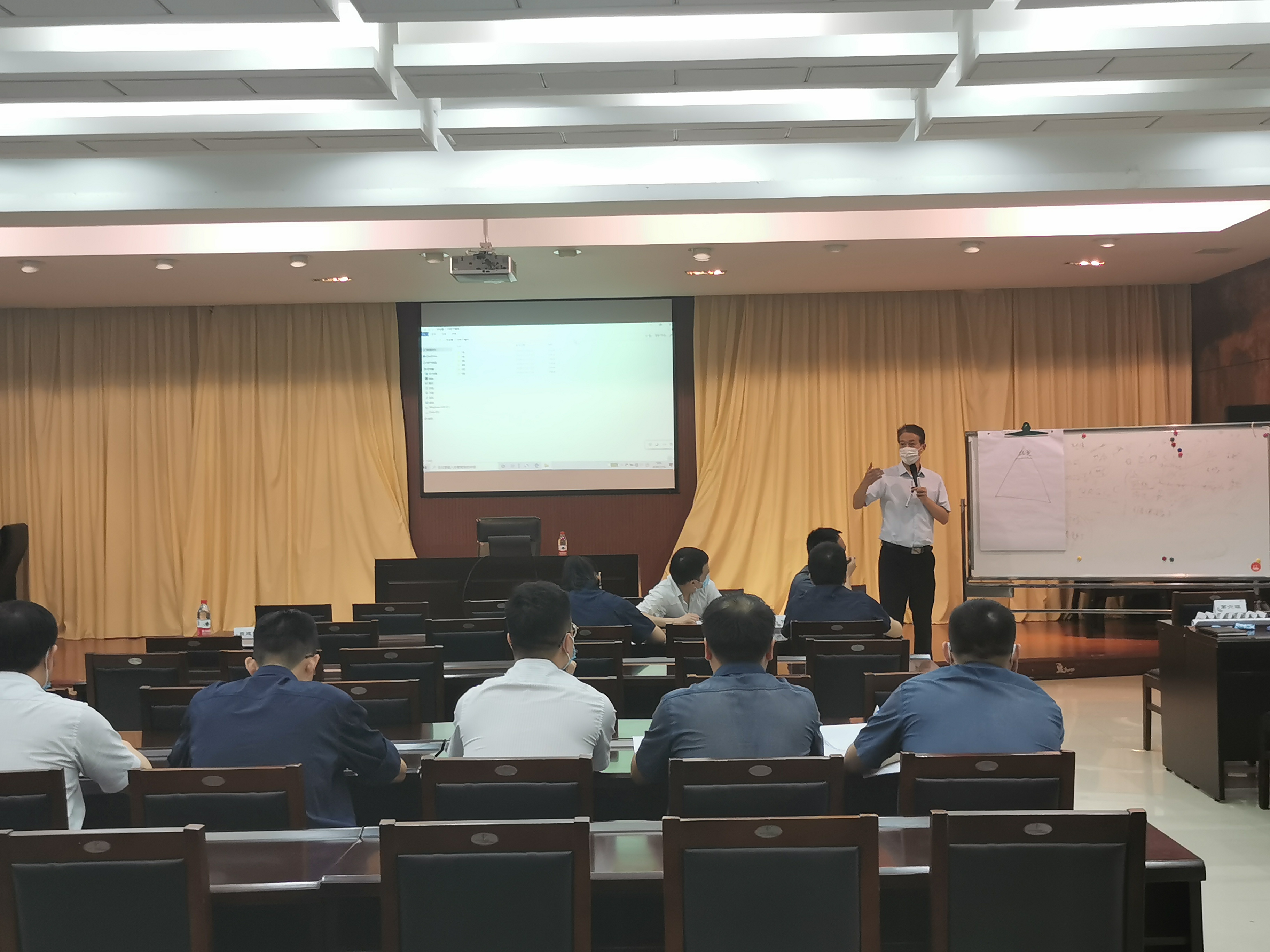 【周建华老师】7月10日再次受邀为重庆某制造业讲授《项目管理》课程圆满结束