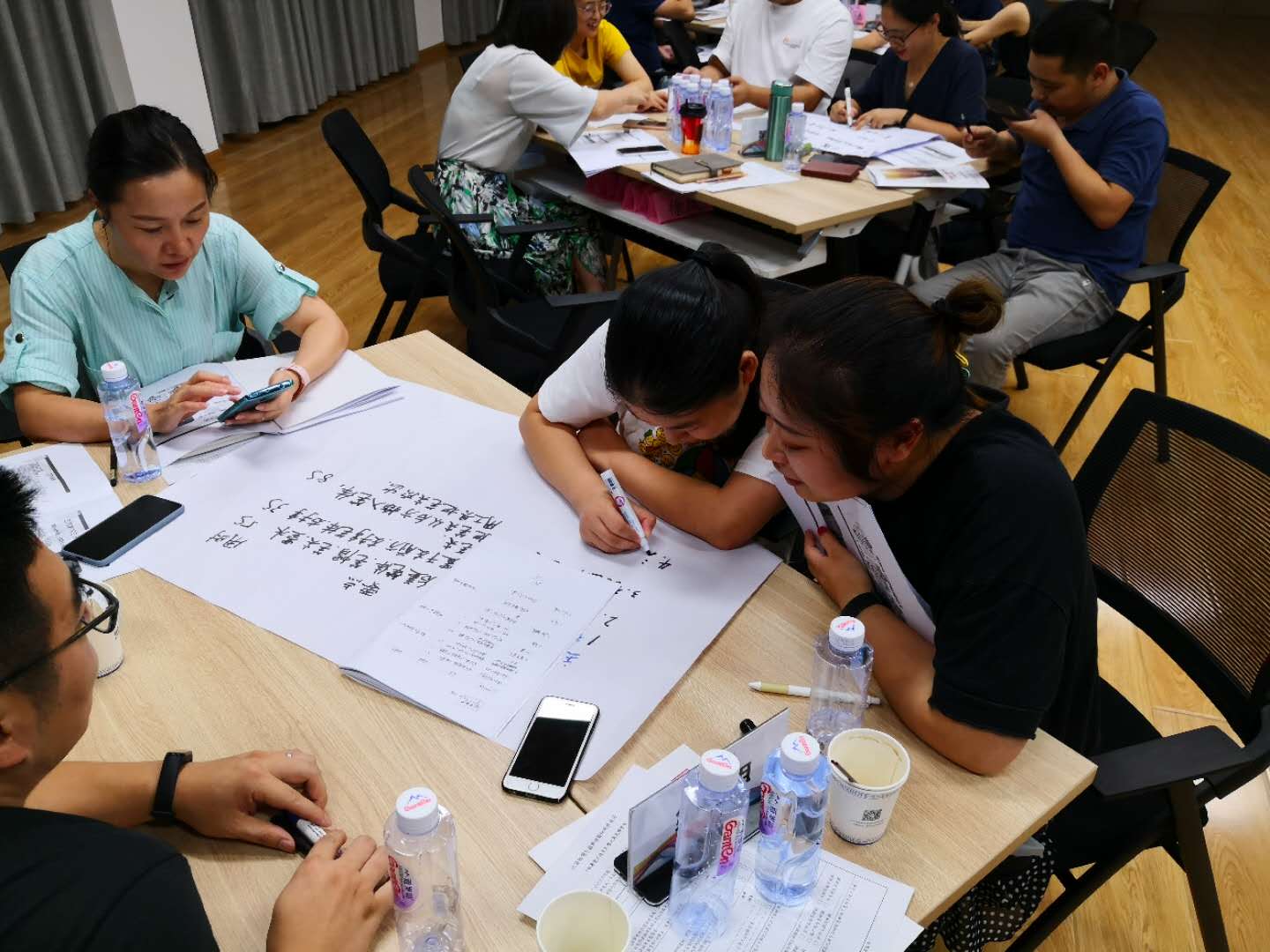 【周建华老师】8月8日为江苏某电子制造公司讲授《部署培育辅导》课程圆满结束