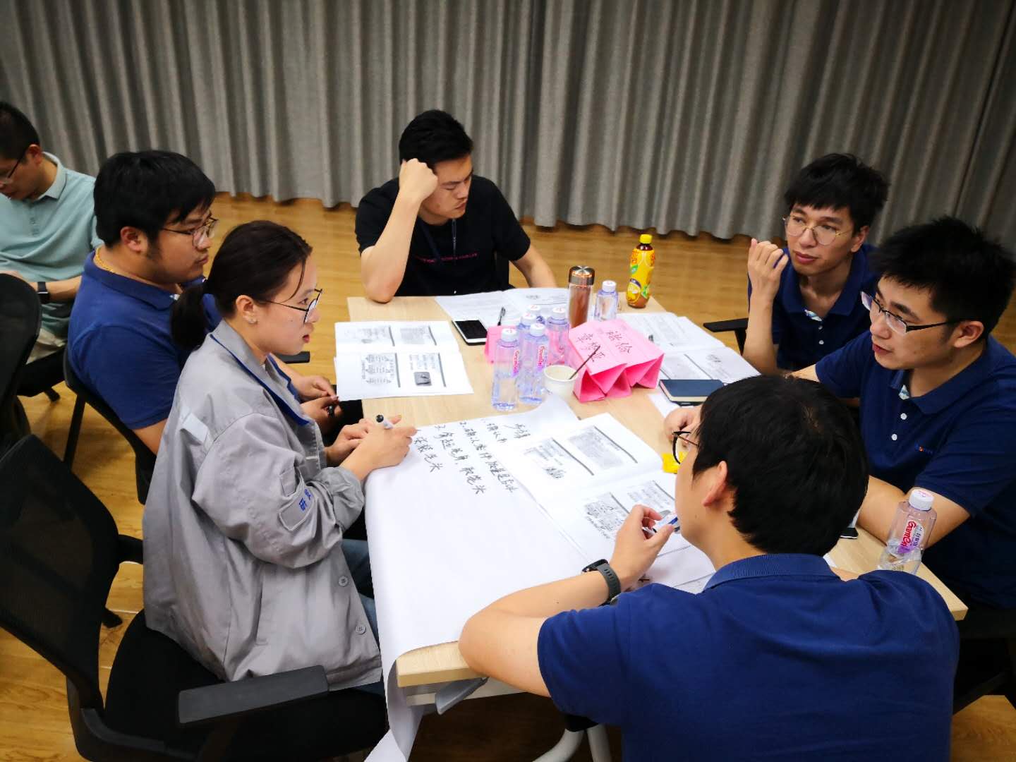 【周建华老师】8月8日为江苏某电子制造公司讲授《部署培育辅导》课程圆满结束