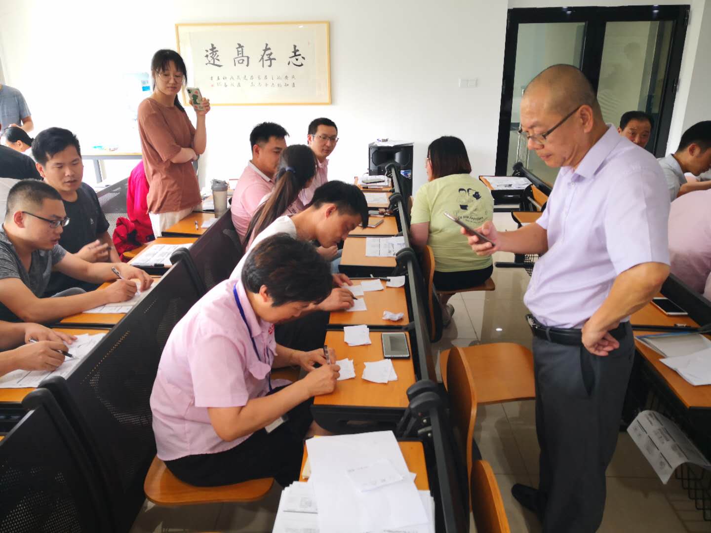 【周建华老师】8月22-23日受邀为苏州某金属薄板制品公司讲授《金牌班组长+精益生产》课程圆满结束