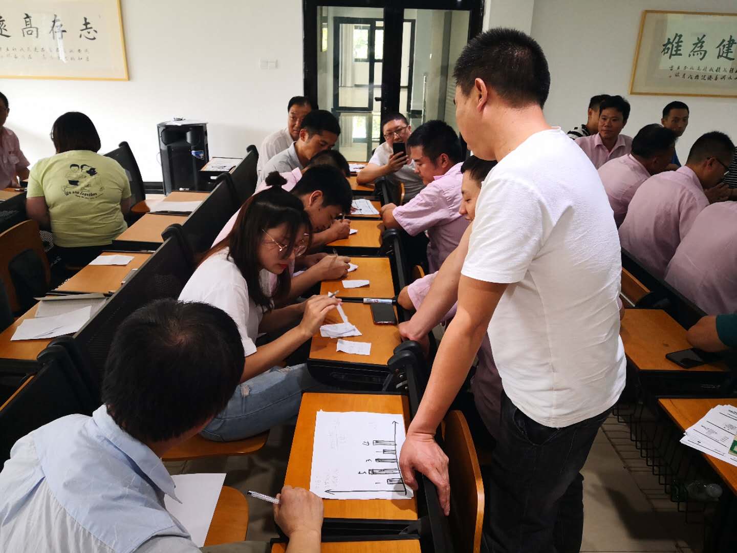 【周建华老师】8月22-23日受邀为苏州某金属薄板制品公司讲授《金牌班组长+精益生产》课程圆满结束