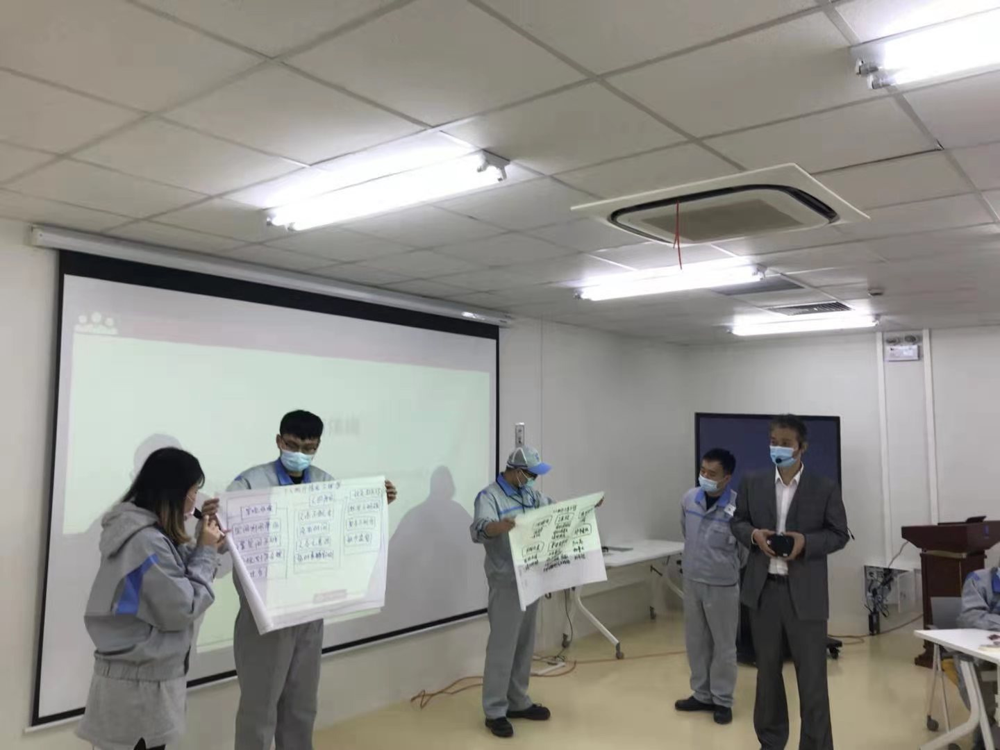 【周建华老师】12月7日受邀为苏州某陶瓷公司讲授《QC七大手法》课程圆满结束
