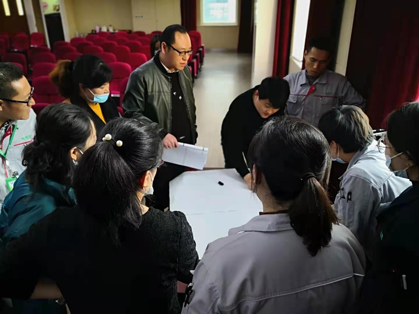 【周建华老师】12月20日受邀为烟台某电子设备公司讲授《跨部门高效沟通技巧》课程圆满结束