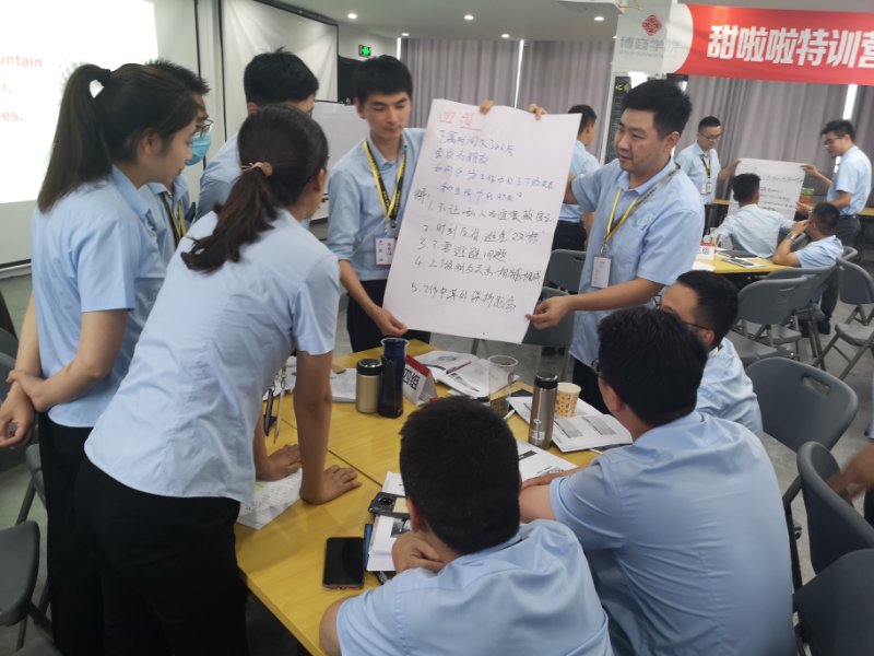 李乾老师7月21-22号为安徽汇旺餐饮讲授《创新领导力》圆满结束