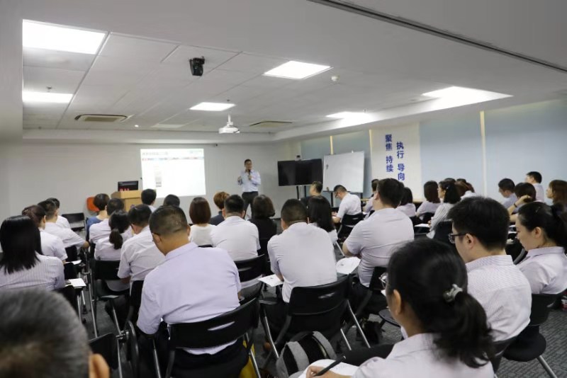 华为销售--谭宏川老师9月16日为杭州顶正包材有限公司讲授《大客户销售技能提升》圆满结束！