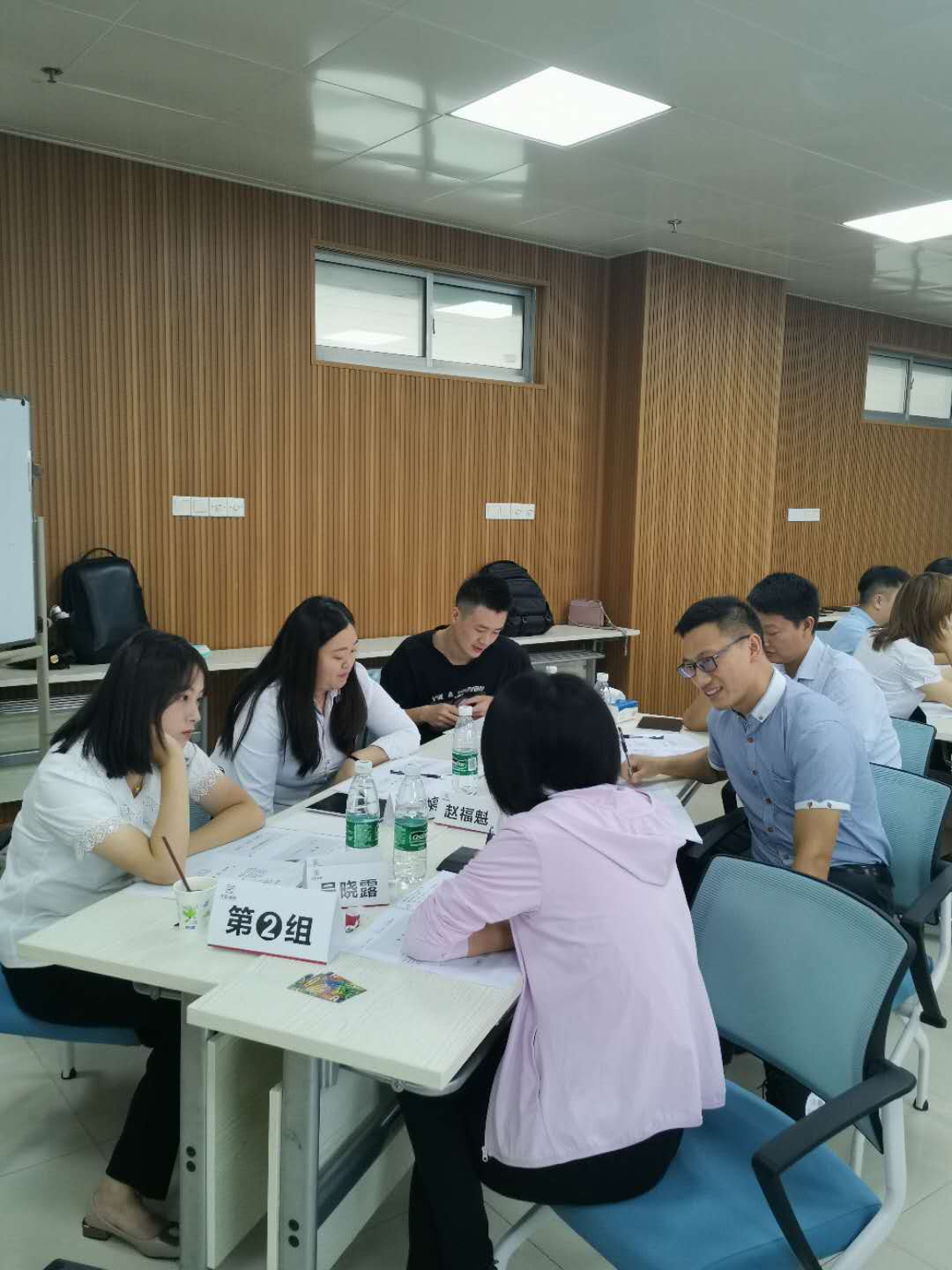 潘玉良老师2020年9月17日给长沙某保险公司讲授《电话催收技巧》圆满结束！