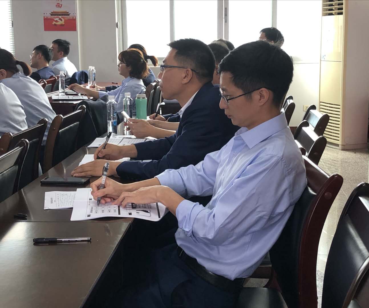 潘玉良老师9月21日-24日给重庆某邮储银行讲授《不良资产清收课程》圆满结束！