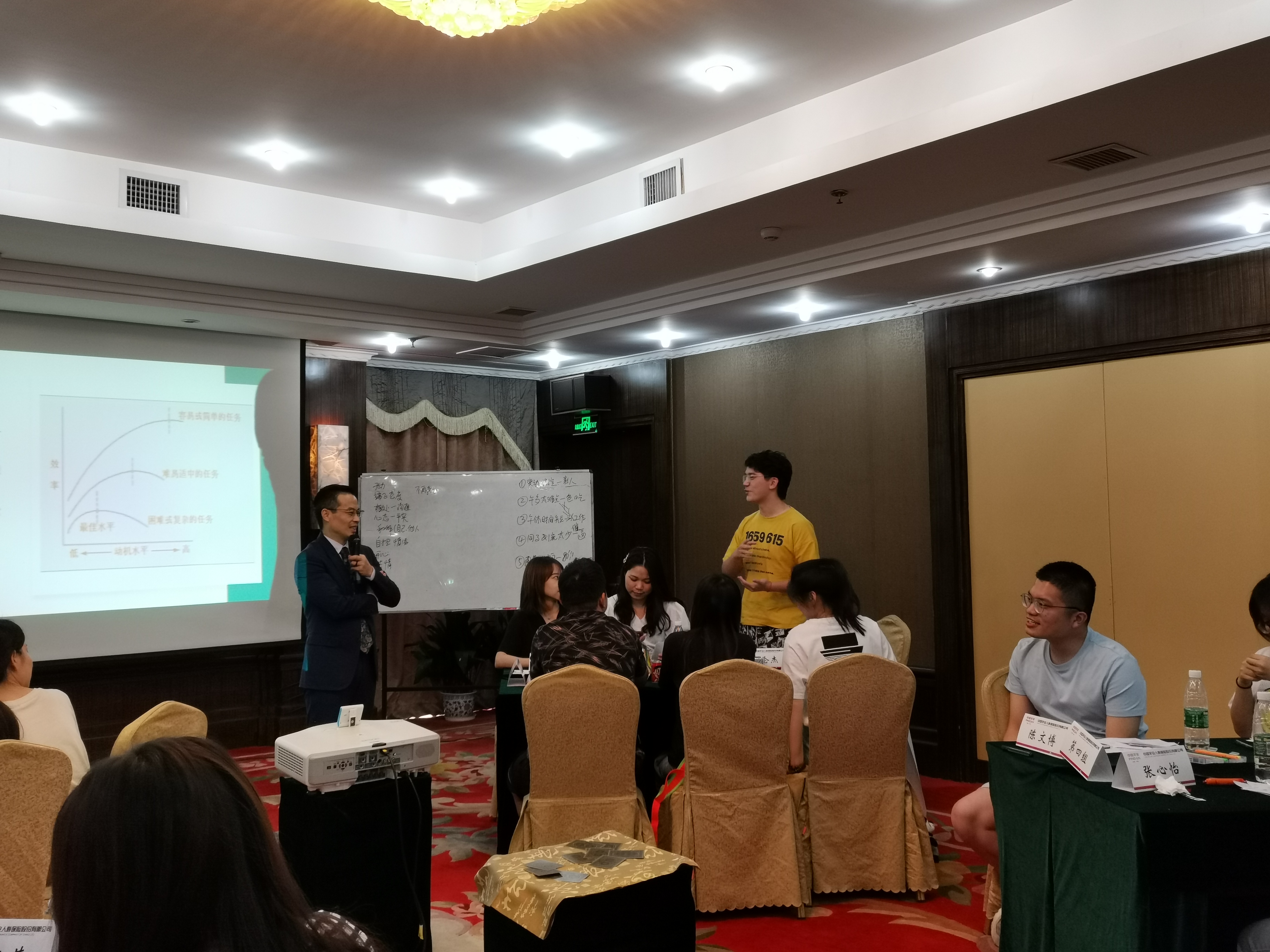 【彭远军老师】8月26日受邀至中国平安人寿温州分公司开展《幸福心理学：职场保鲜剂》完美结束