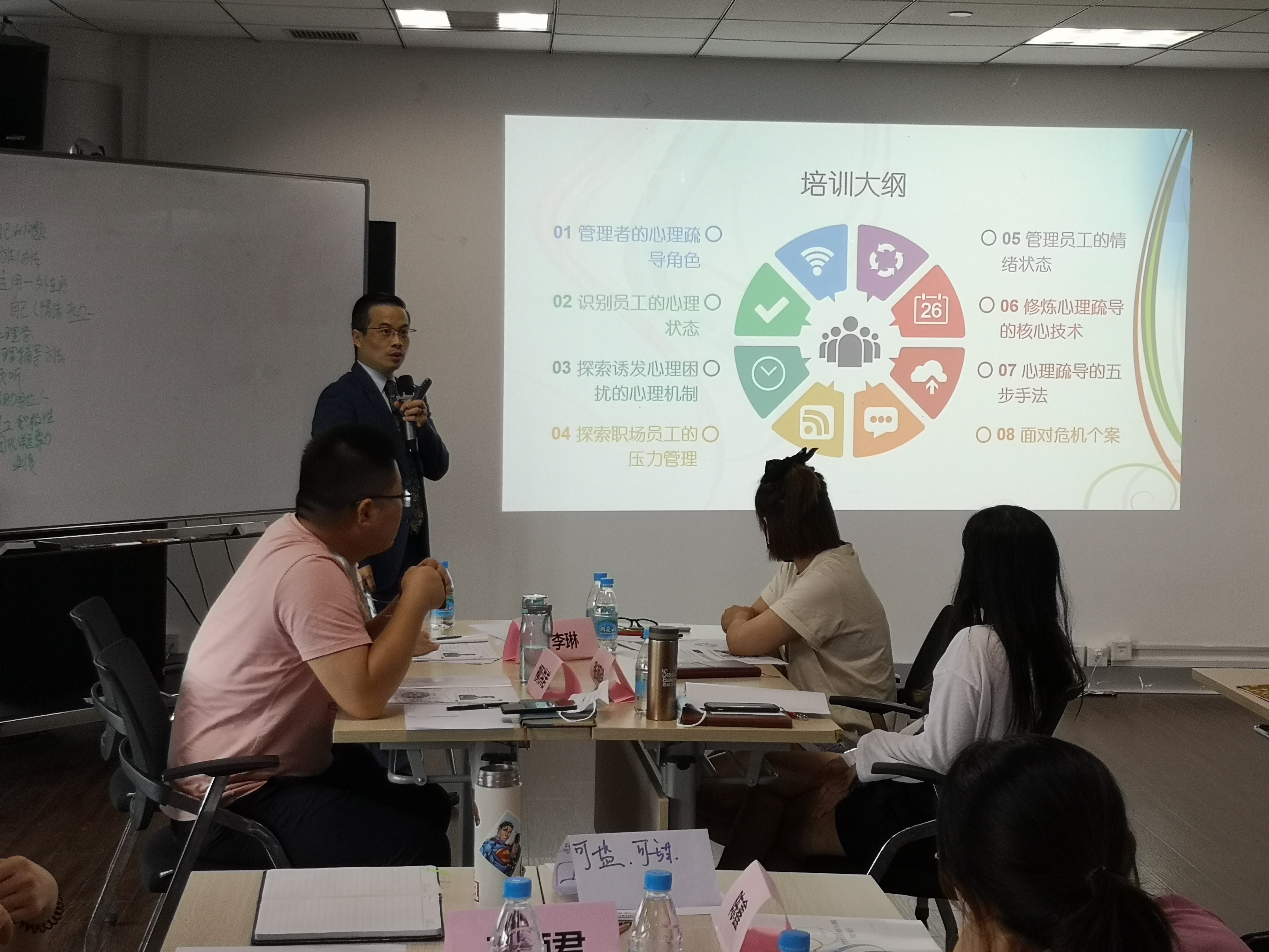 【彭远军老师】9月2-3日受邀给苏州中银金融商讲授《心理辅导员履职能力提升》完美收官！