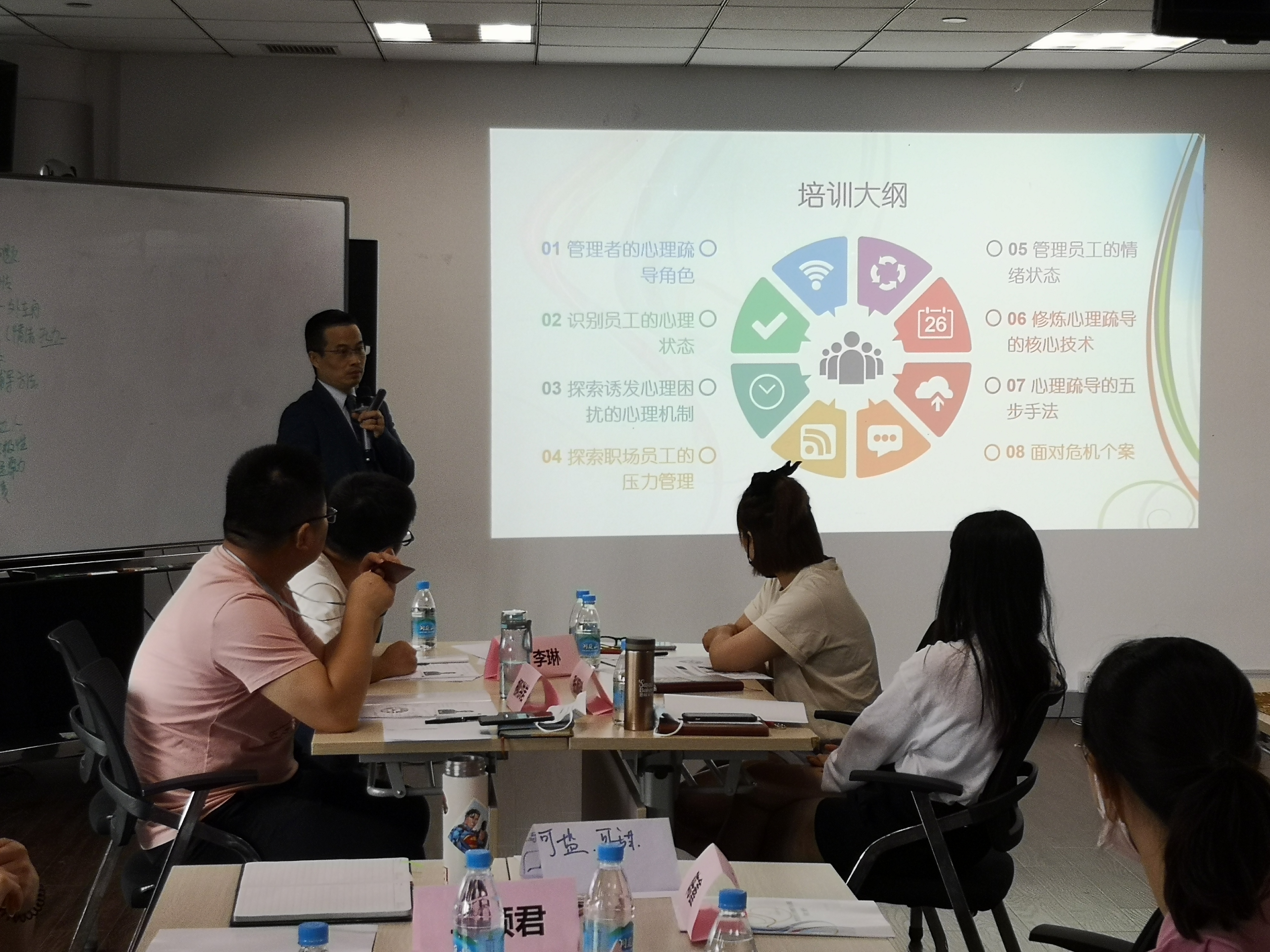 【彭远军老师】9月2-3日受邀给苏州中银金融商讲授《心理辅导员履职能力提升》完美收官！