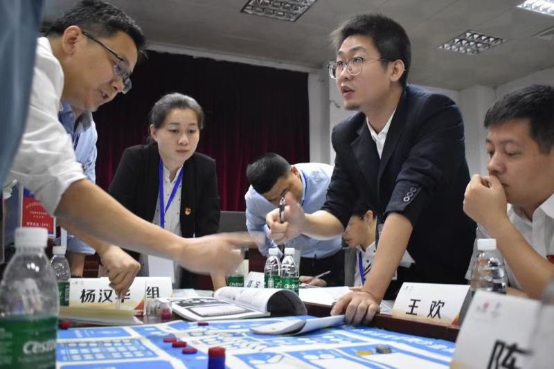 汪珈老师2020年10月14日广东联通某分公司《决战未来—企业全面运营高端沙盘模拟》课程
