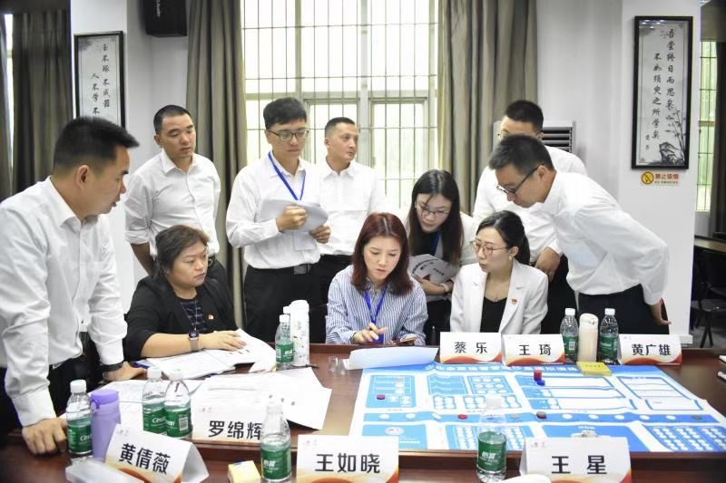 汪珈老师2020年10月14日广东联通某分公司《决战未来—企业全面运营高端沙盘模拟》课程