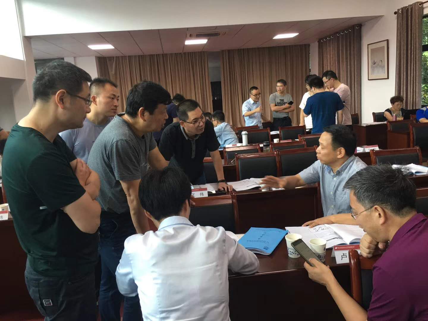 【田野老师】 7月29日，田野老师给浙江华电集团中层干部讲授《问题分析与解决》课程，课程圆满结束！