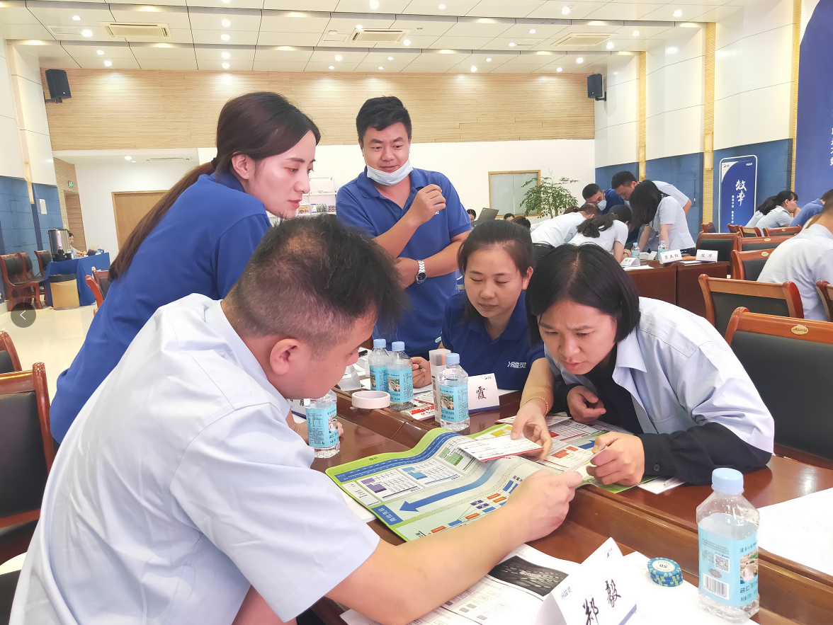 9.9-10日，陈永生老师受邀为某快销品营销团队实施《谋“时”成商——项目管理技能沙盘模拟》培训