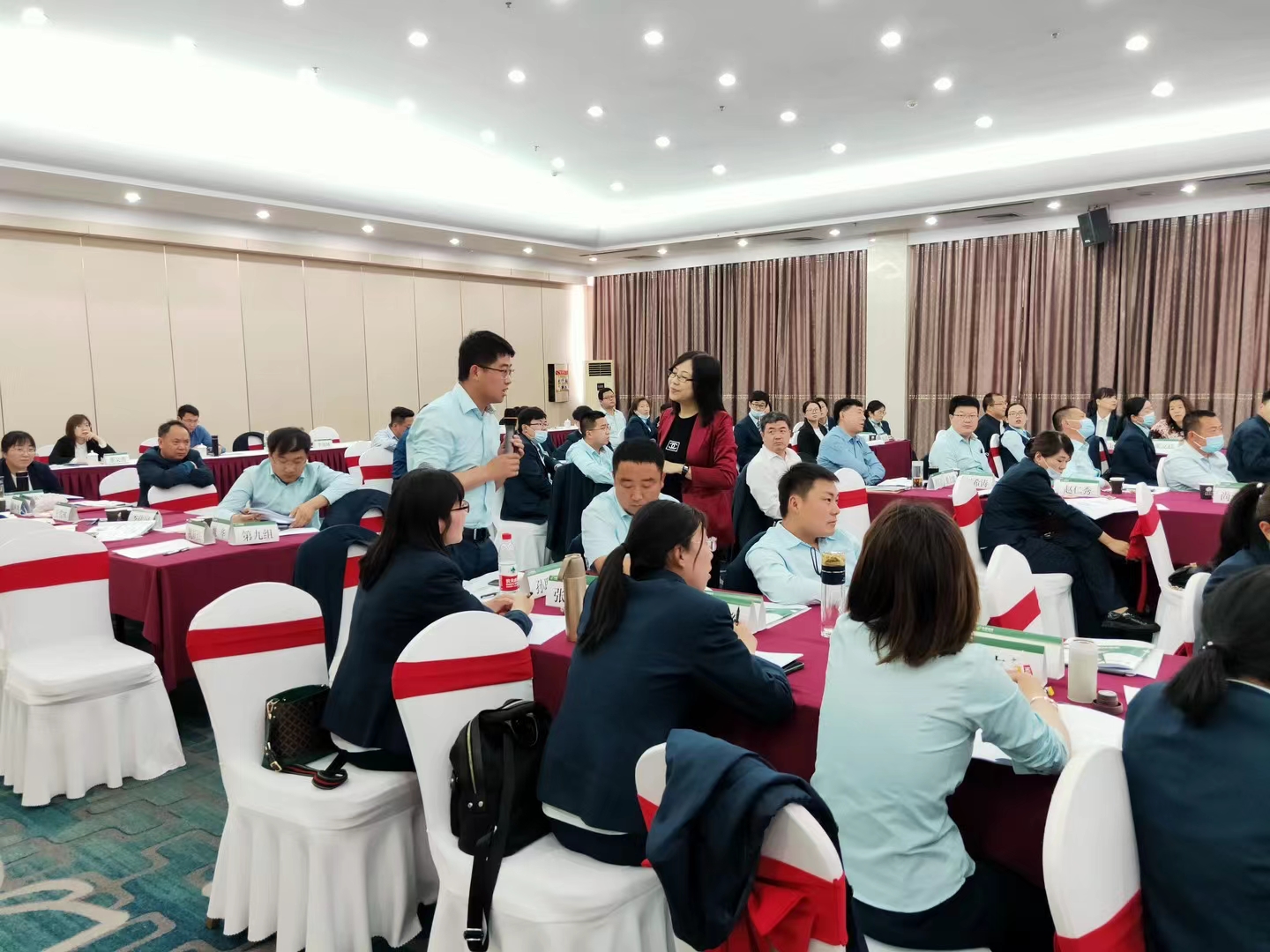 5月8日，李燕老师，圆满结束某邮政系统《资产配置与财富管理业务营销》第三期返聘课程