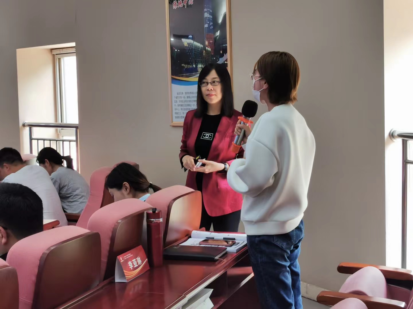 5月19日，资产管理专家【李燕老师】圆满结束邮政系统《资产配置与财富管理业务营销》课程