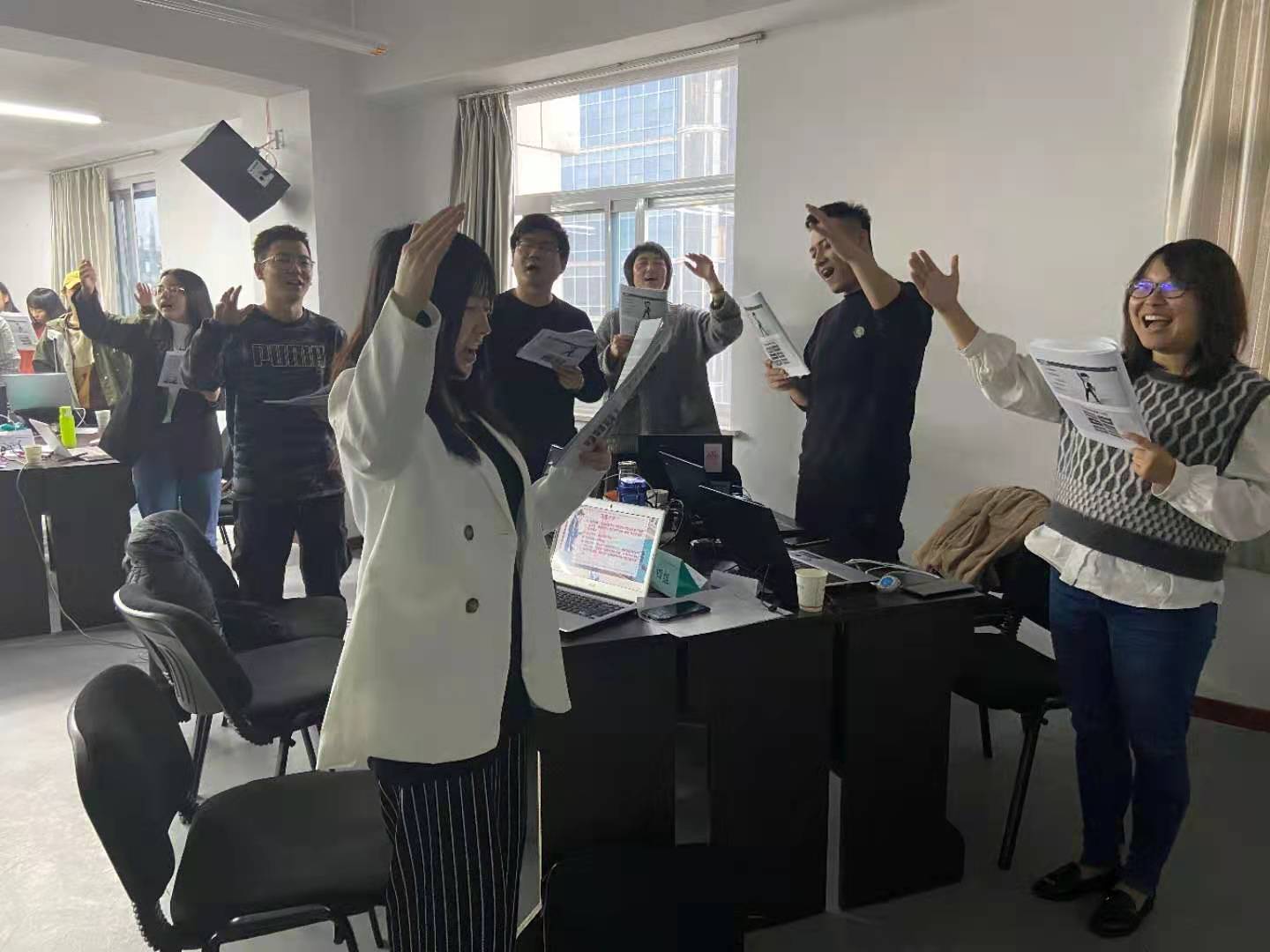2021年4月1号，鲁洪涛老师为中国电信第三期《经验萃取与课程开发》课程圆满结束！