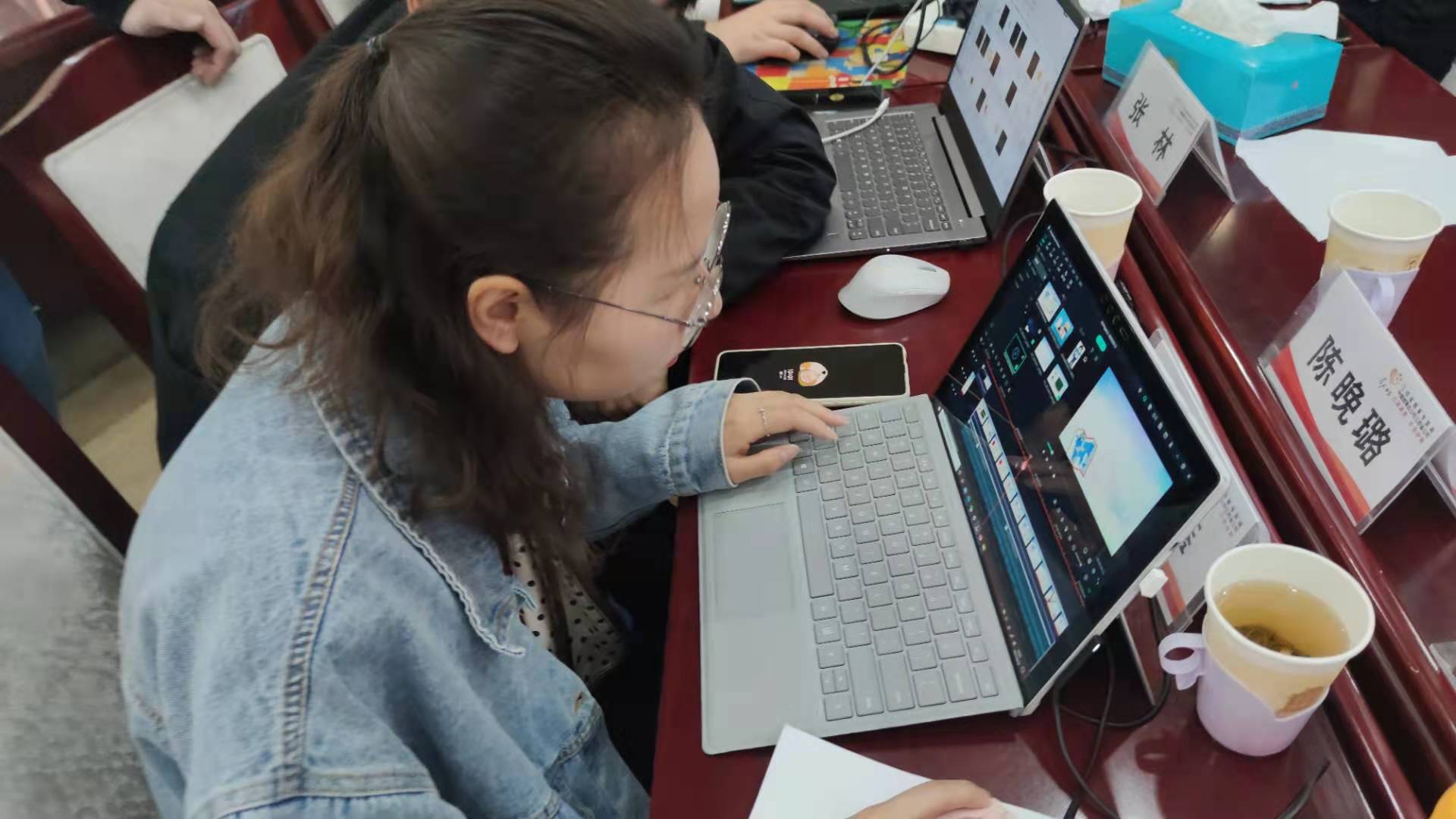 2021年4月16-18日，鲁洪涛老师为江西烟草讲授《微课制作与开发》课程圆满结束！