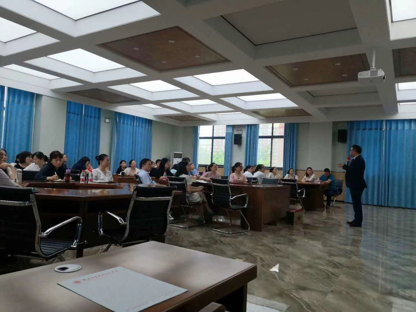  财税专家刘建平老师 8月8号河南华信集团财务骨干培训课程《大数据征管下企业税务筹划密训》圆满完成