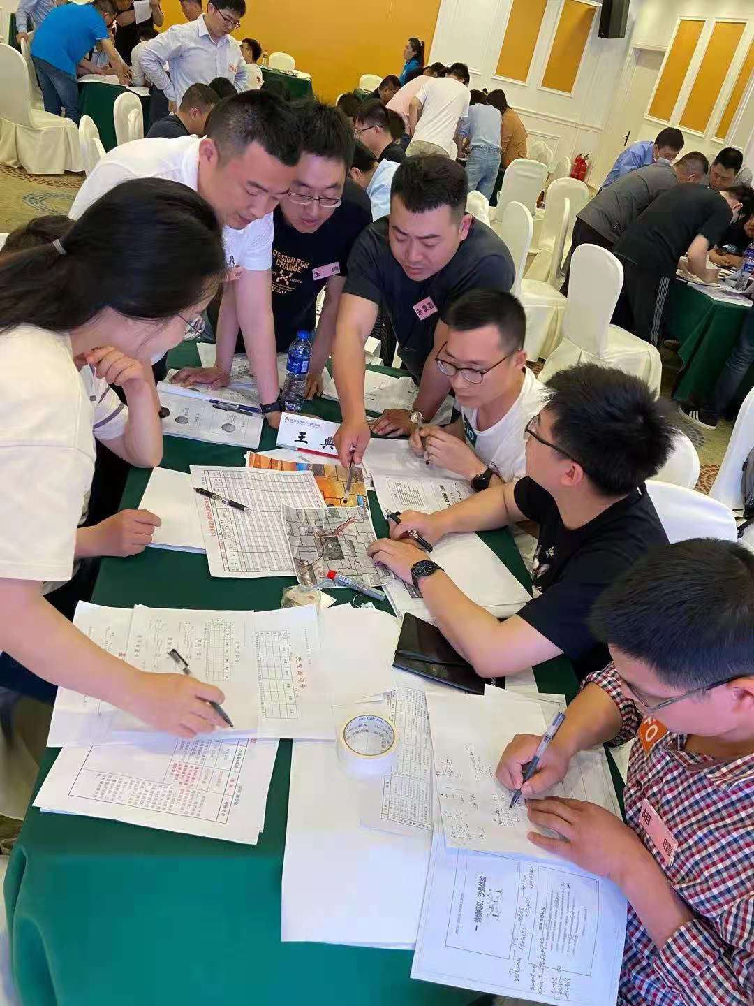 5月29日，【廉发强老师】为南京钢铁讲授《高效目标与全面计划管理沙盘》课程圆满结束