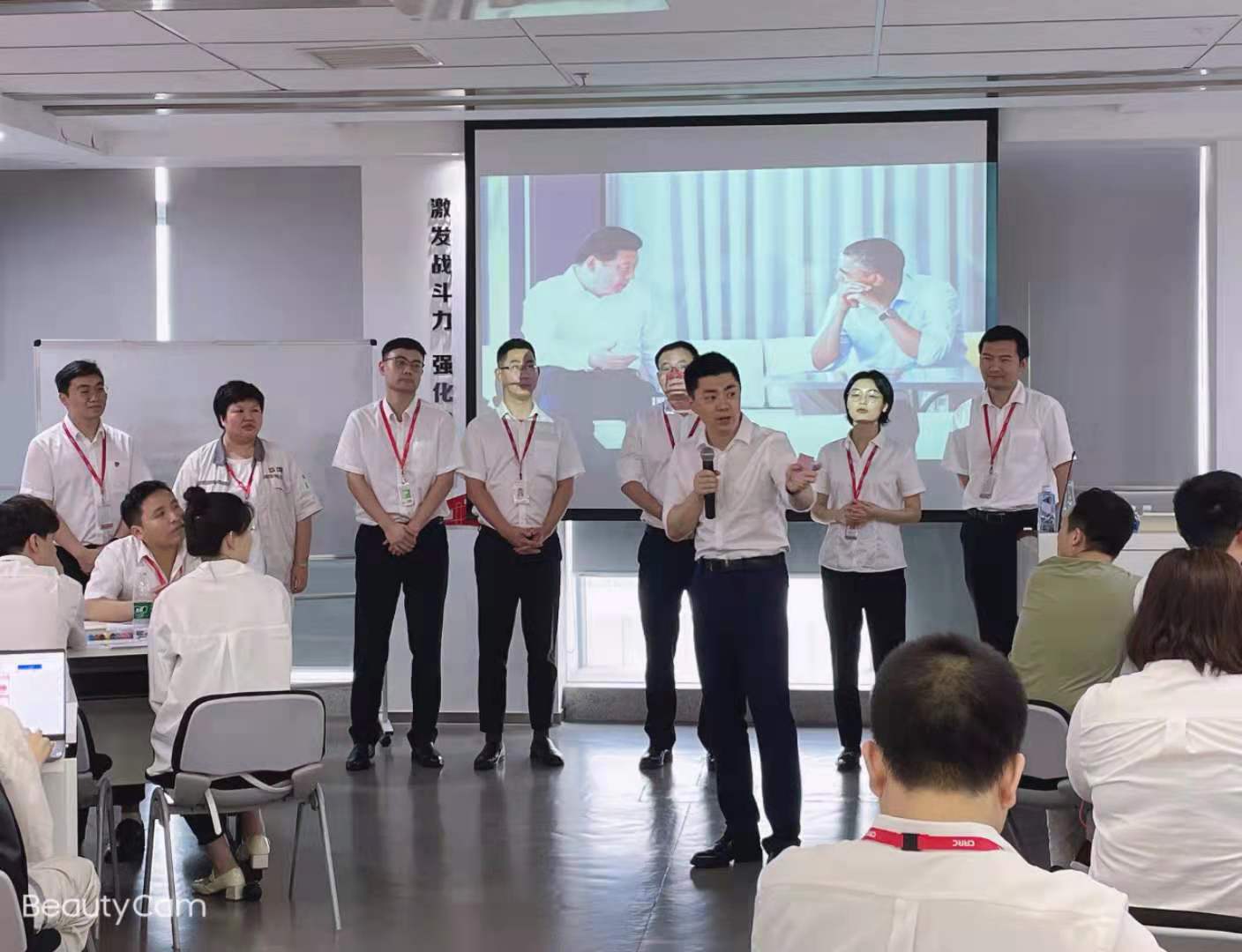 李博钊老师6月10,11号在株洲给中车集团讲授2天《党课大讲堂主题演讲培训与辅导》课程圆满结束