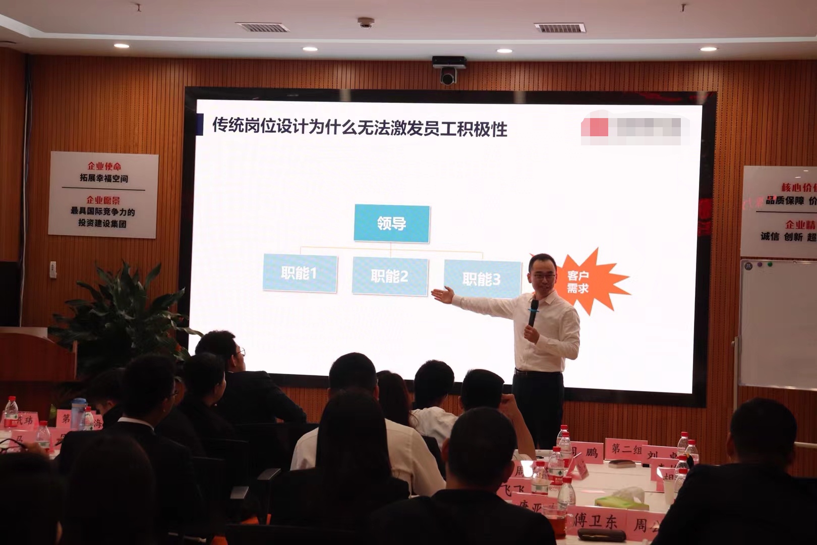 【姜雷老师】2021年4月24日为中建信和地产《 凝聚力，高效团队执行力》，课程圆满结束。
