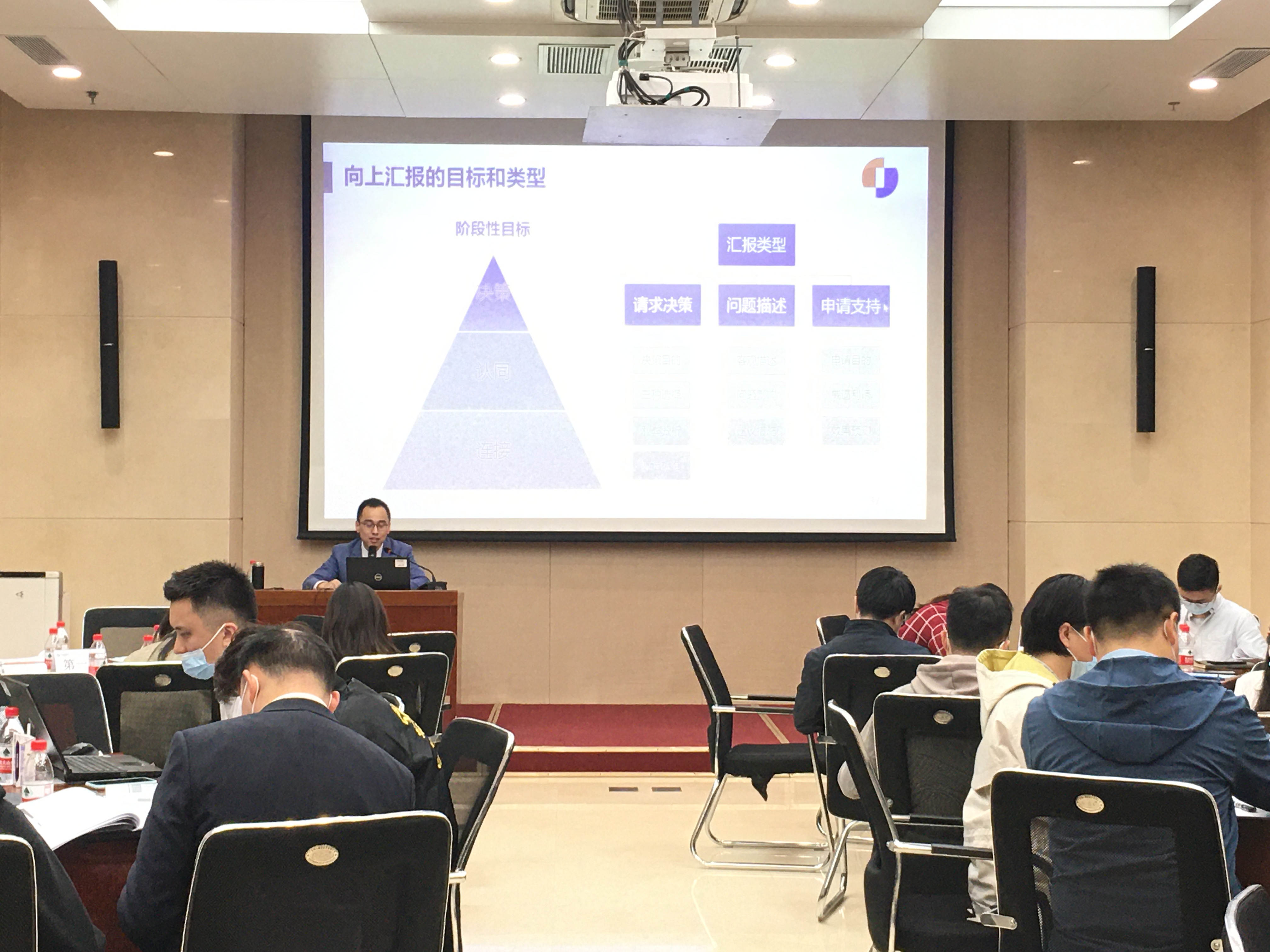 【姜雷老师】2021年4月30日在北京带来一场总裁班公开课《目标管理》，课程圆满结束。