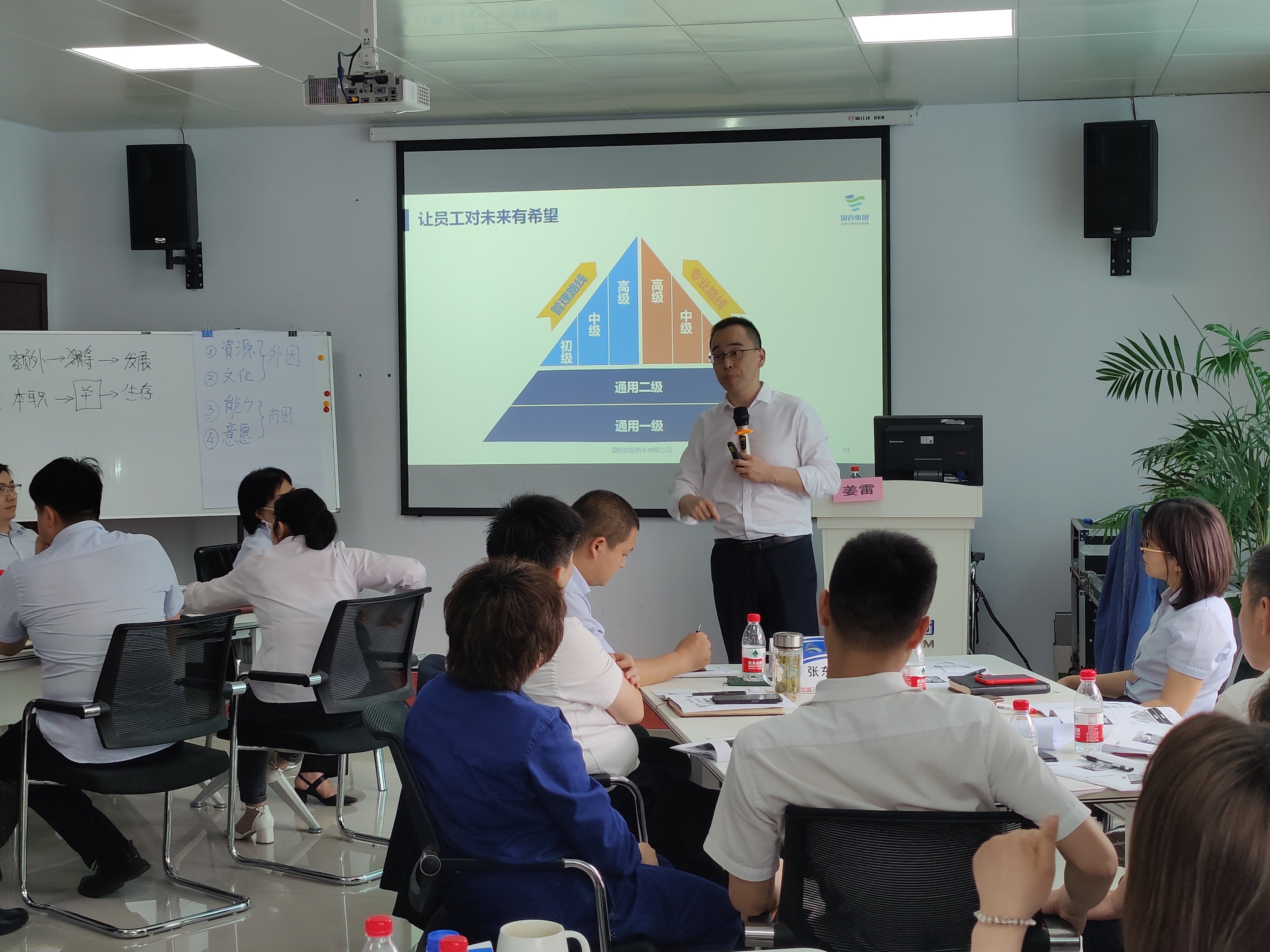 【姜雷老师】2021年5月15日为 国药控股带来《 中层干部MTP管理技能提升》培训，课程圆满结束。