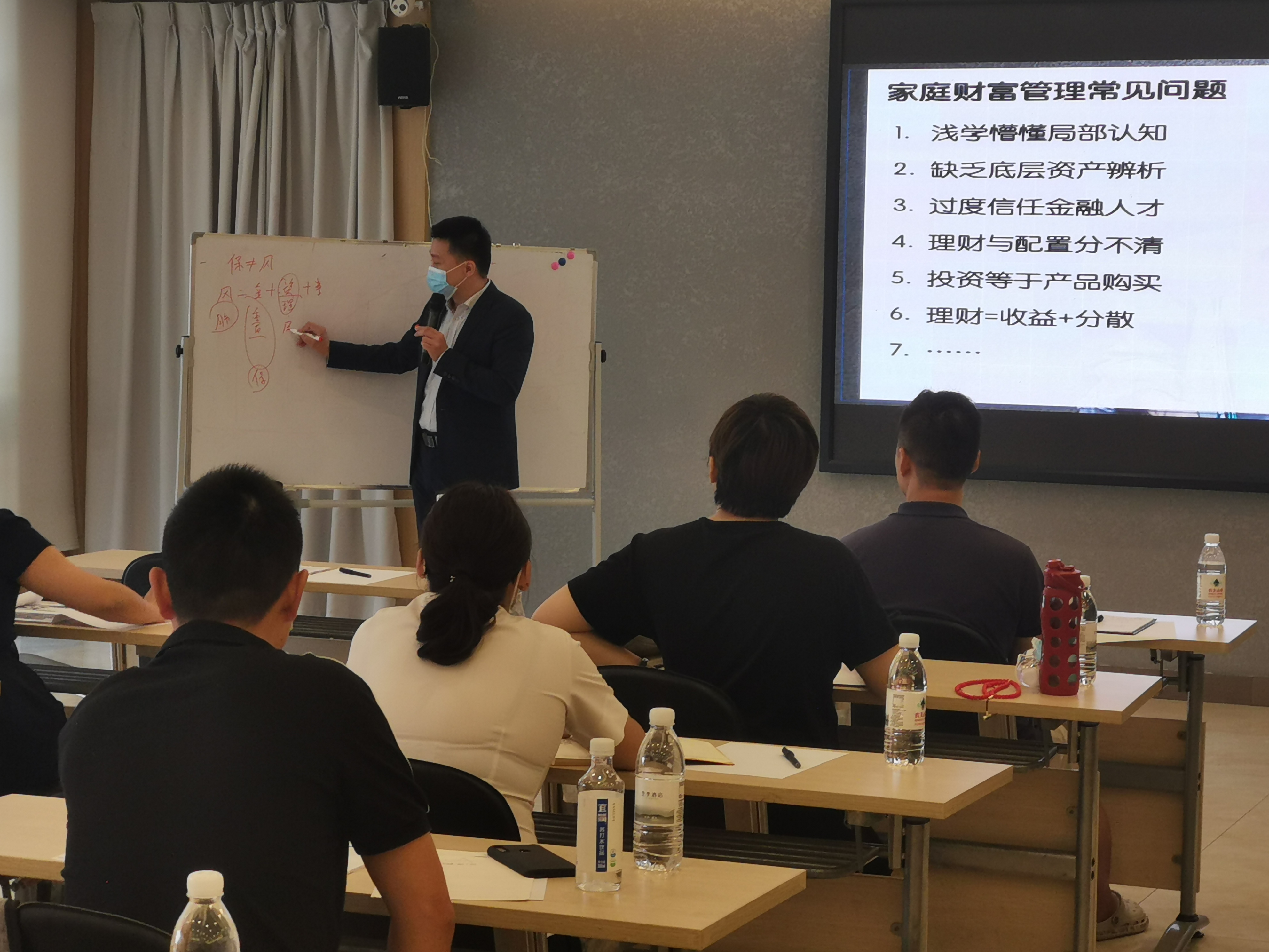 【财富管理专家——张罗群老师】2020年8月29号为阳光人寿讲授《年金销售》