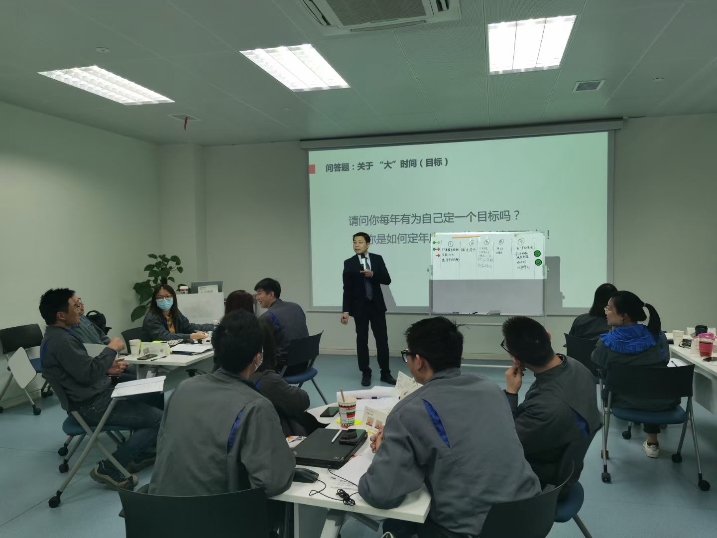 【王传庆老师】11月10日在宁波为庆达西（宁波）钢构制造有限公司讲授《时间管理》课程圆满结束！