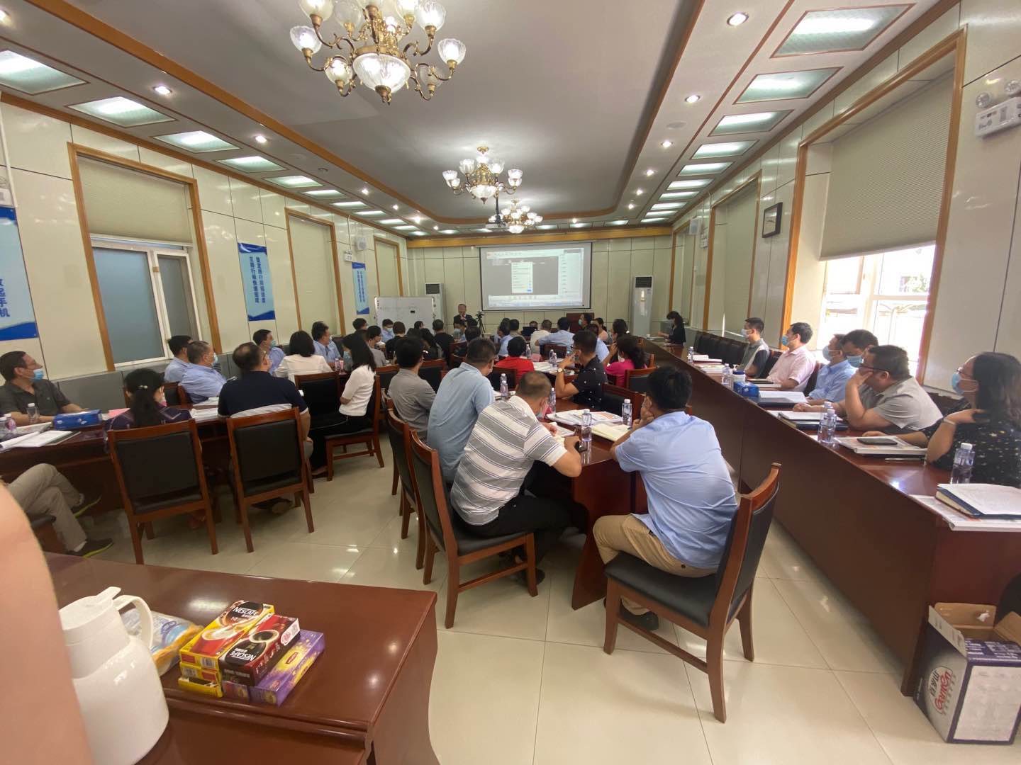 2020年8月4-5日吴东翰老师在北京为某电力公司授课《六维班组长综合能力提升班》