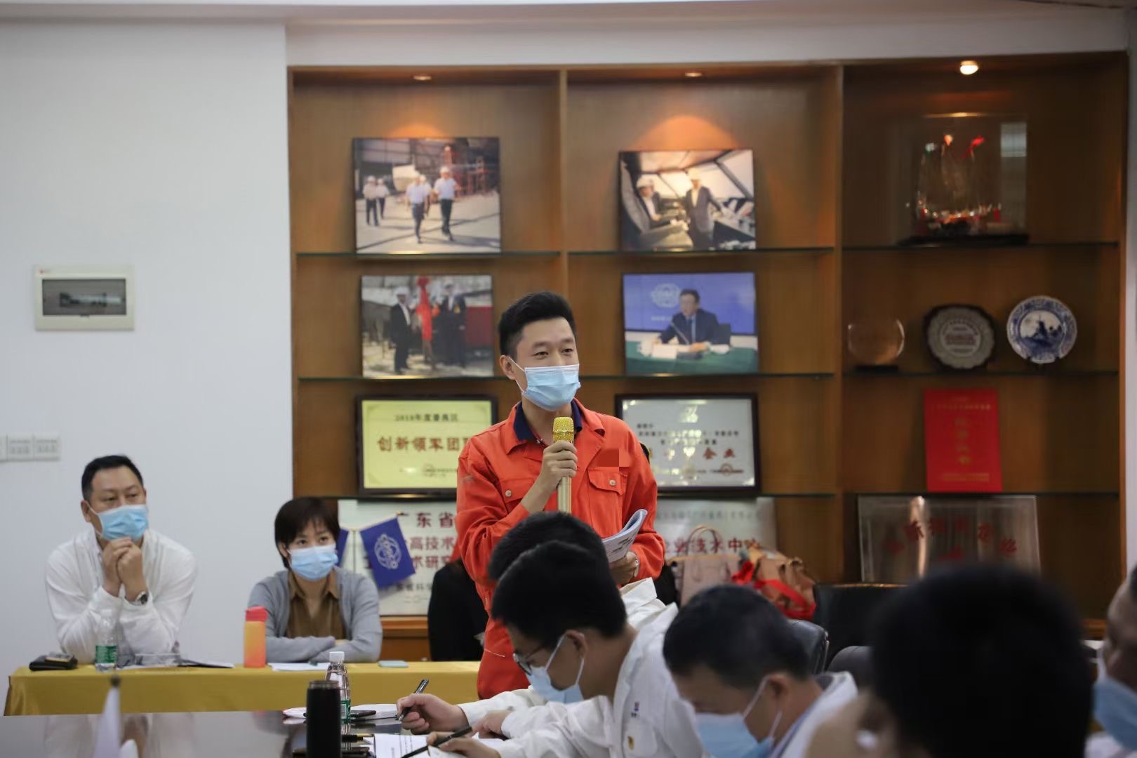 吴东翰老师，4月11日给广州某造船厂第一期【精益生产运营模式】