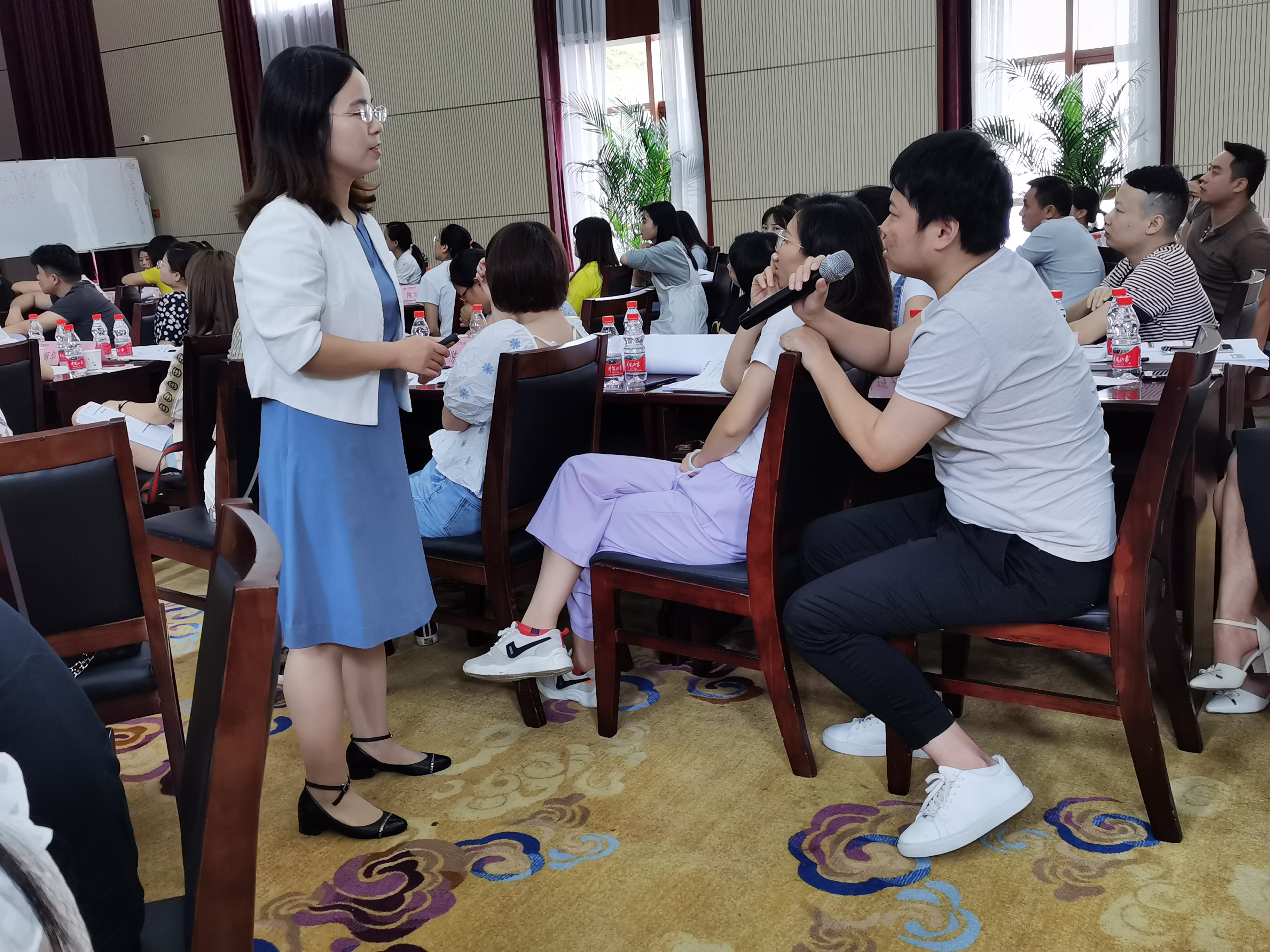 2020年8月26卞红兰老师给吉安某行第5批学员讲授《效率为王—流量客群的营销提升和工具制作》