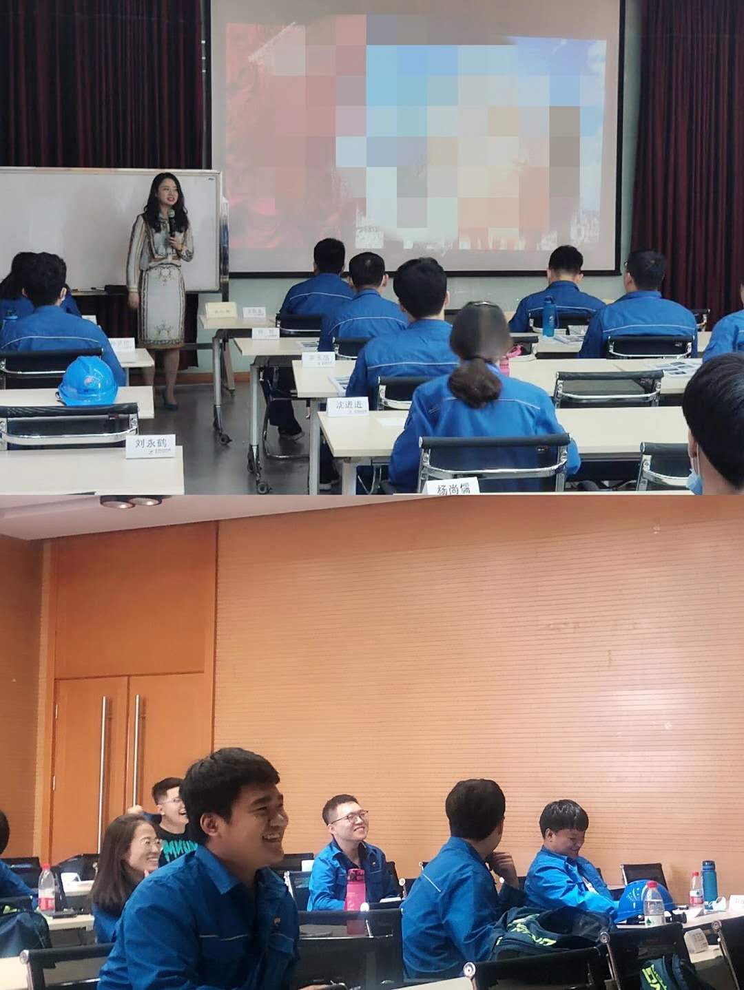 8月28日刘静老师受邀天津某石化讲授《新员工职业素养》，课程完美交付。