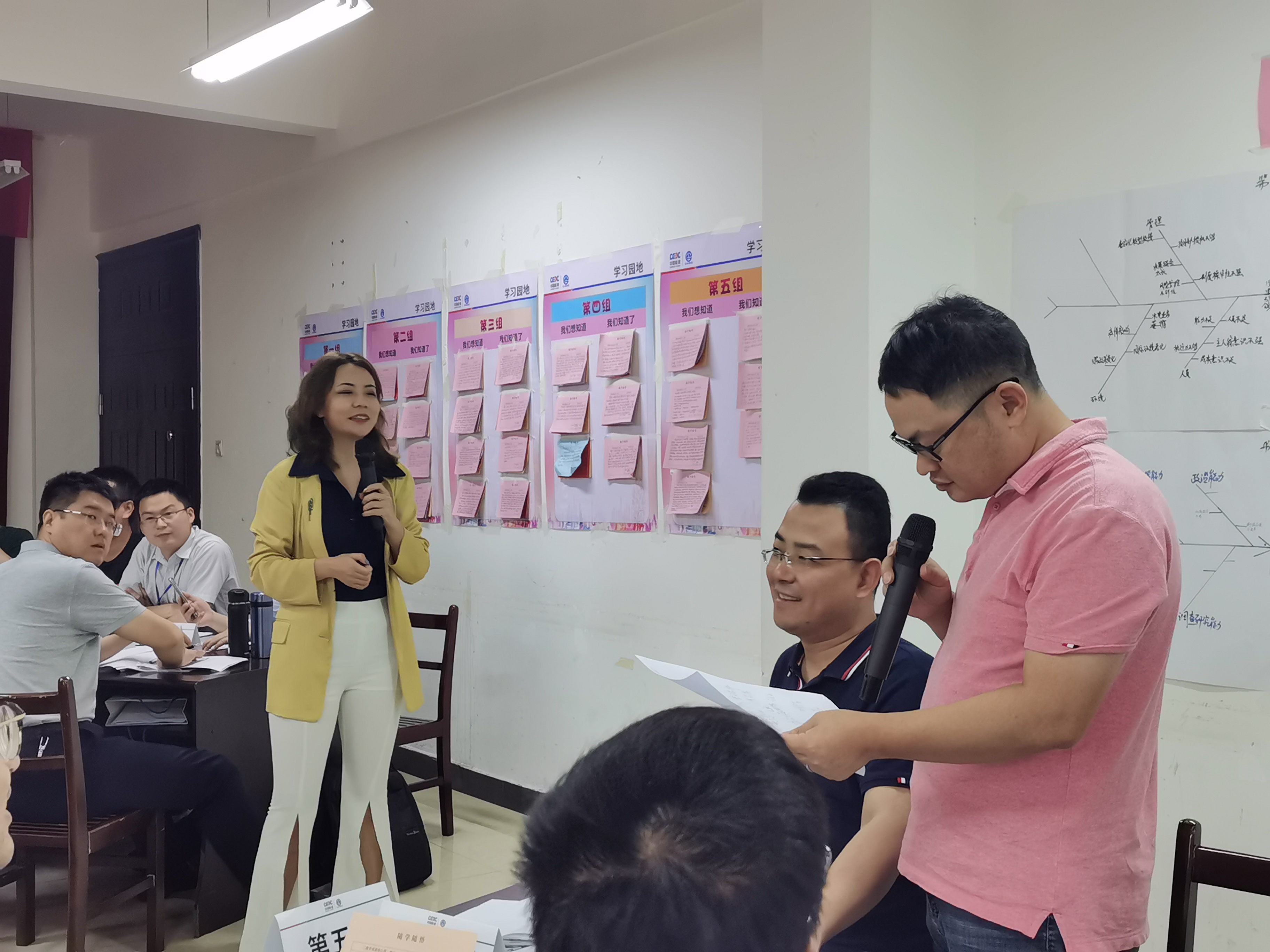 梁若冰老师—2021年5月27号在山西某集团讲授《面试技巧线上出题》课程