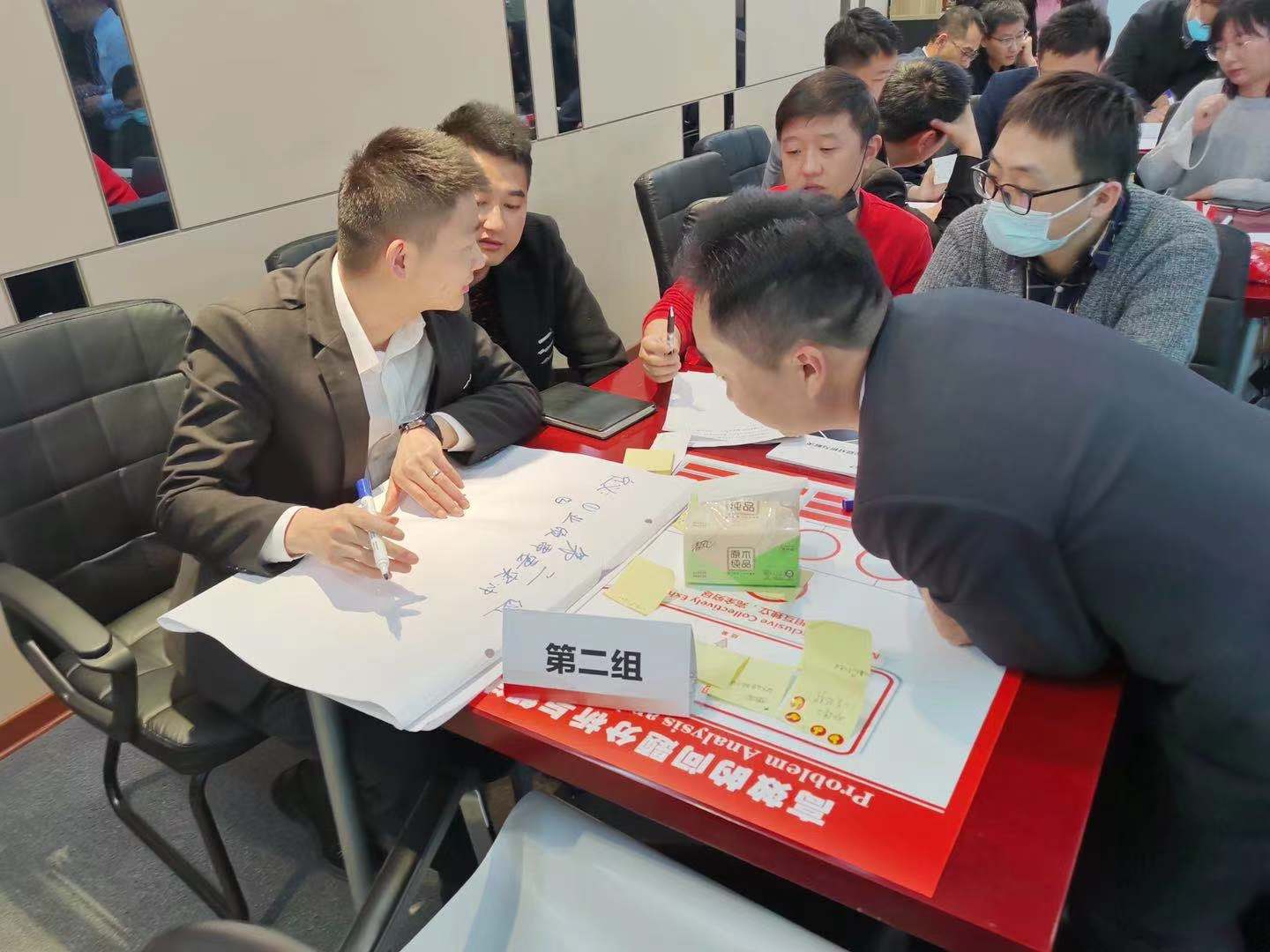 【张诚忠老师】 12月26日，在上海给某基金公司中高层讲授《问题分析与解决》圆满交付！