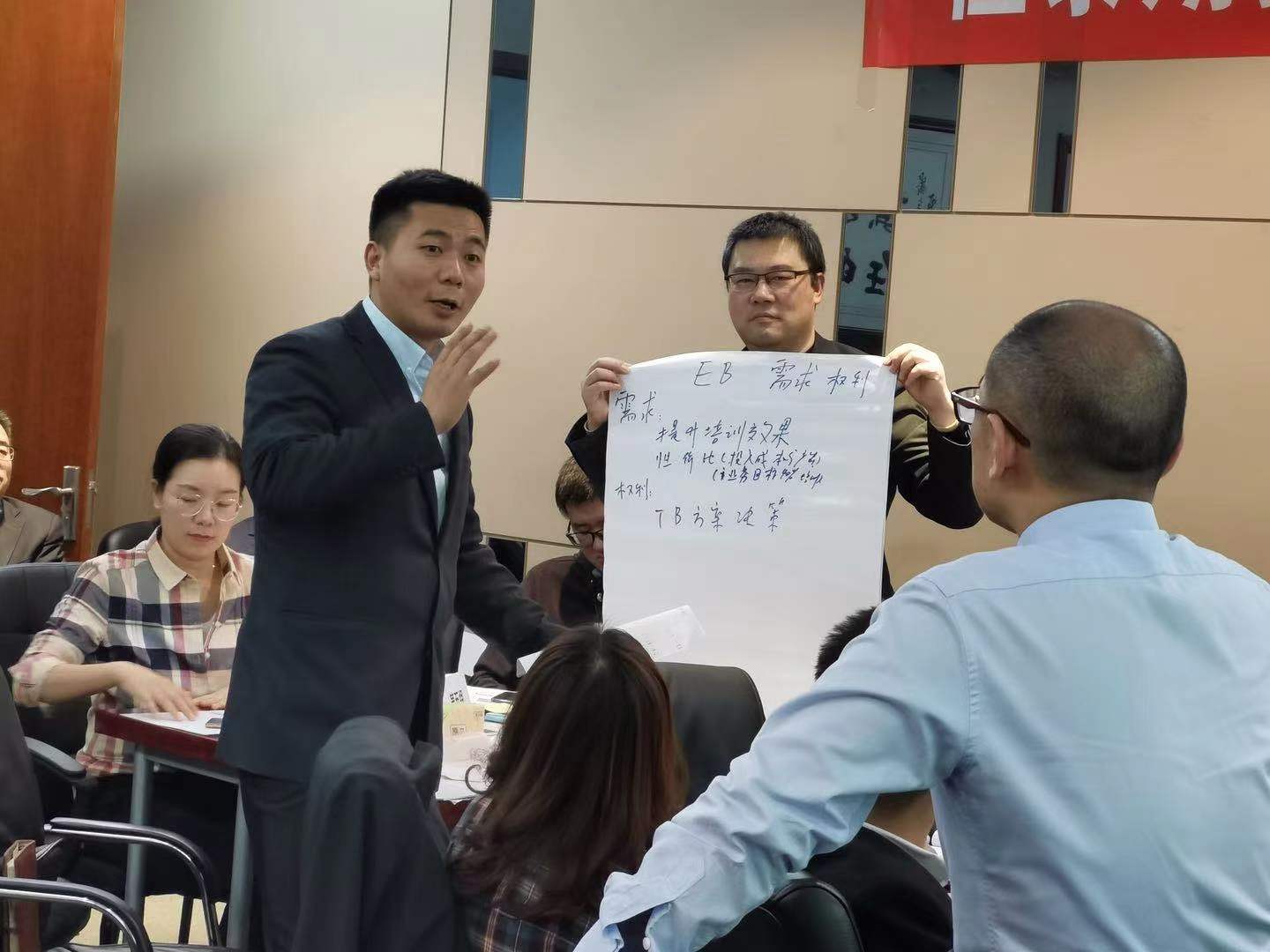 【张诚忠老师】 12月26日，在上海给某基金公司中高层讲授《问题分析与解决》圆满交付！