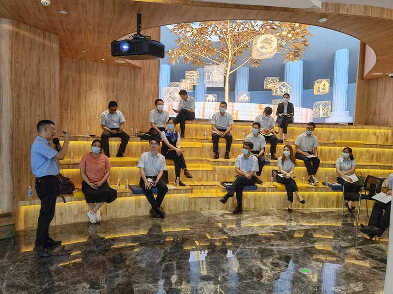 周城老师5月21日为中国建设银行广州某分行讲授《长征精神与红船精神》课程圆满结束