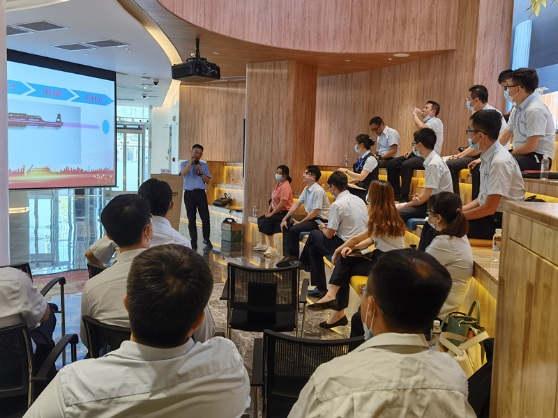 周城老师5月21日为中国建设银行广州某分行讲授《长征精神与红船精神》课程圆满结束