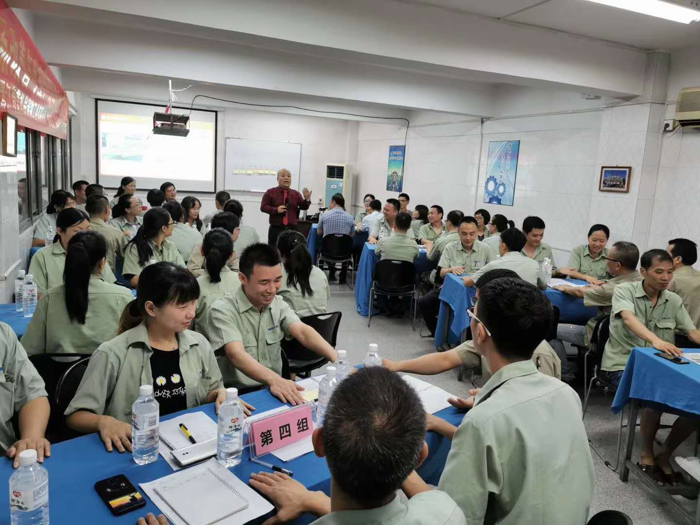 杨学军老师7月13-14日为晋江奇美讲授《现场改善与生产效率提升》课程结束