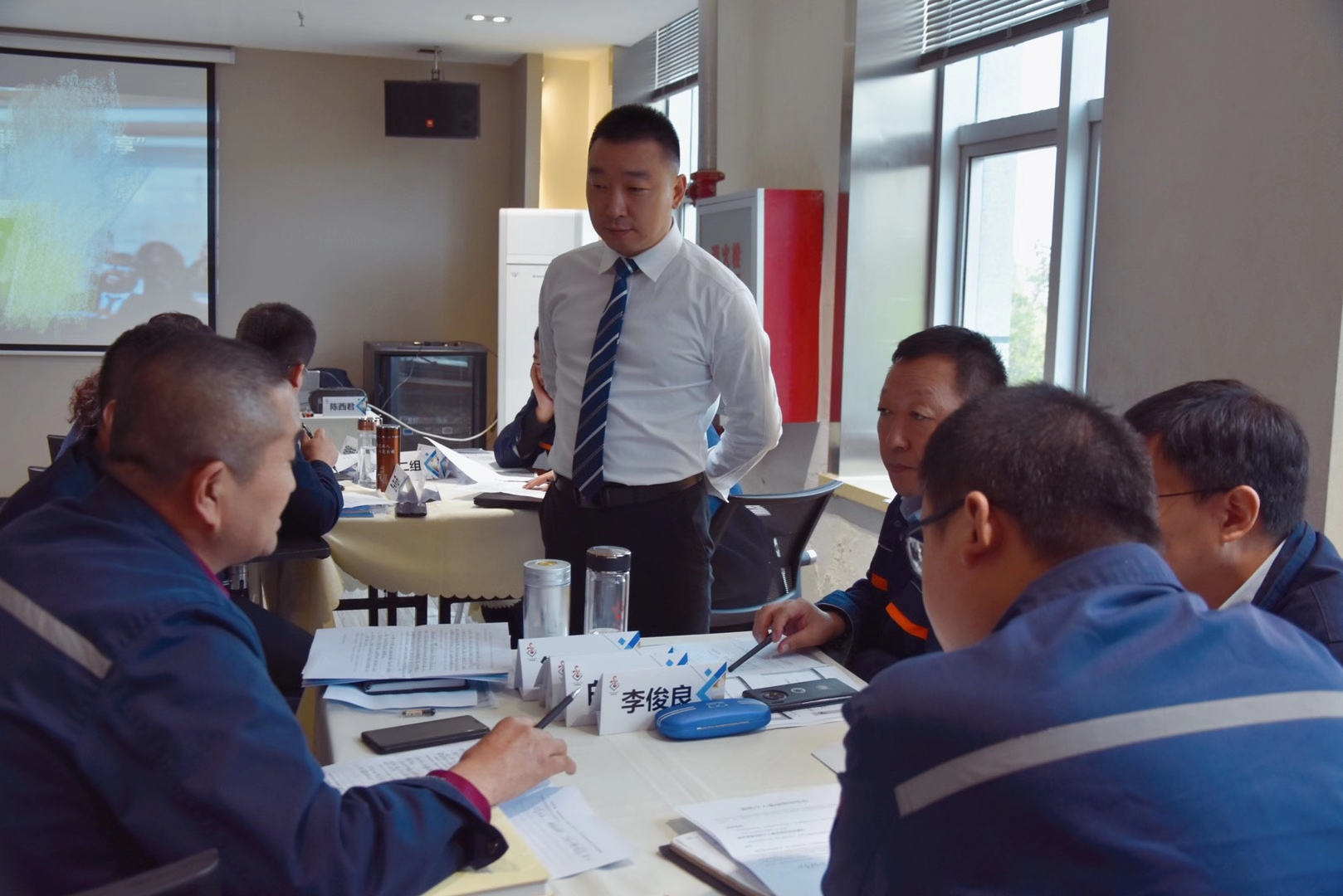 9月22-23日陈西君老师给内蒙古某集团高层干部讲授《领越领导力-卓越领导者的五项习惯行为》两天培训