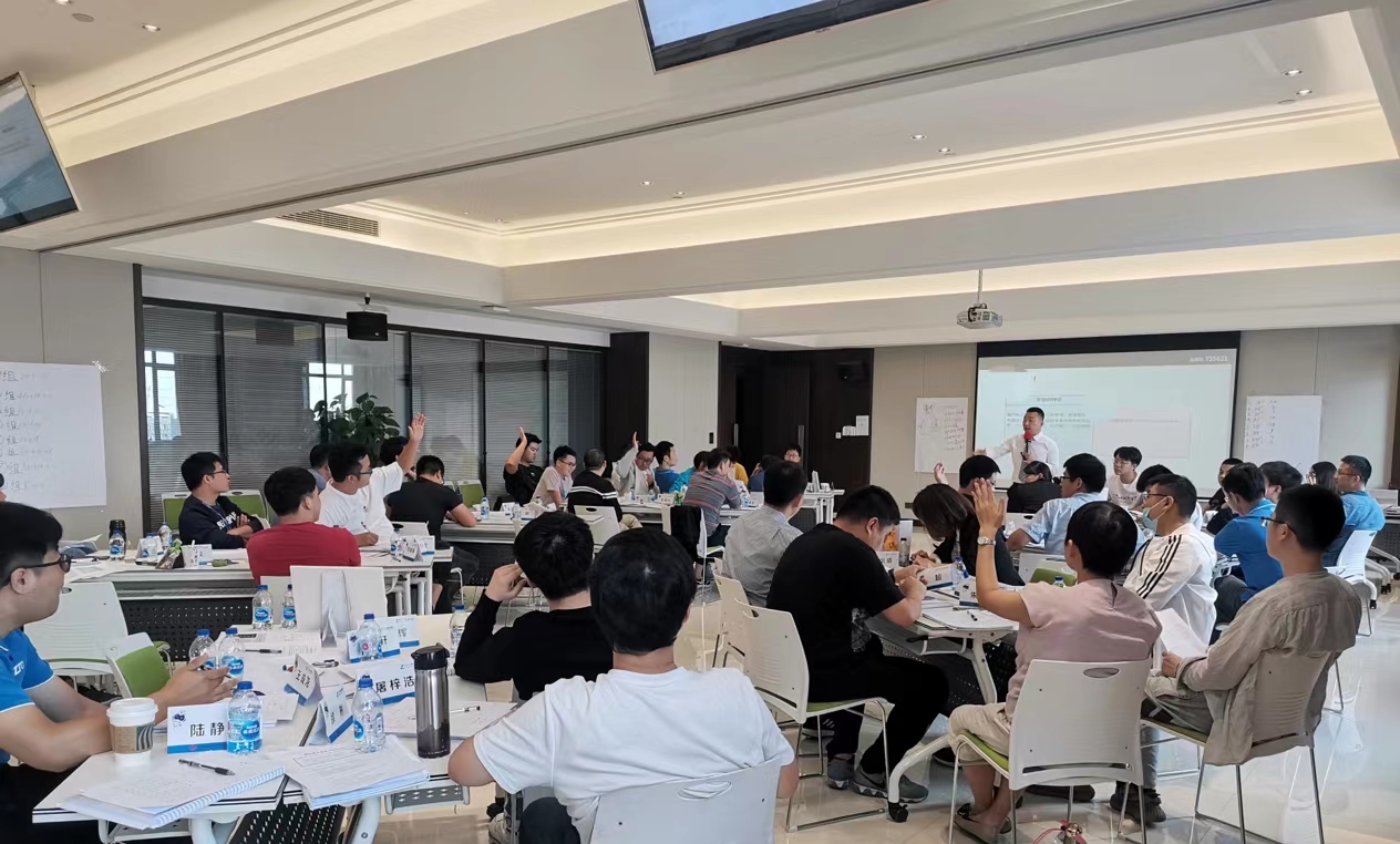 9月24-25日陈西君老师给中通快递上海总部优秀管理者《高绩效团队建设与管理》两天培训圆满结束！