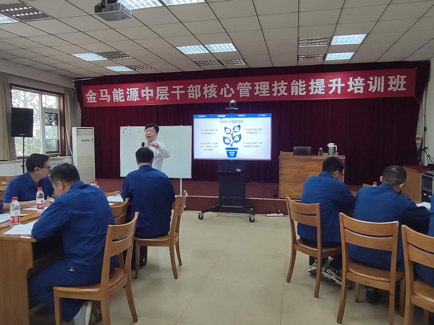 2020年6月5-6日：张国银老师为河南金马能源股份有限公司《中层核心管理技能提升之团队管理》