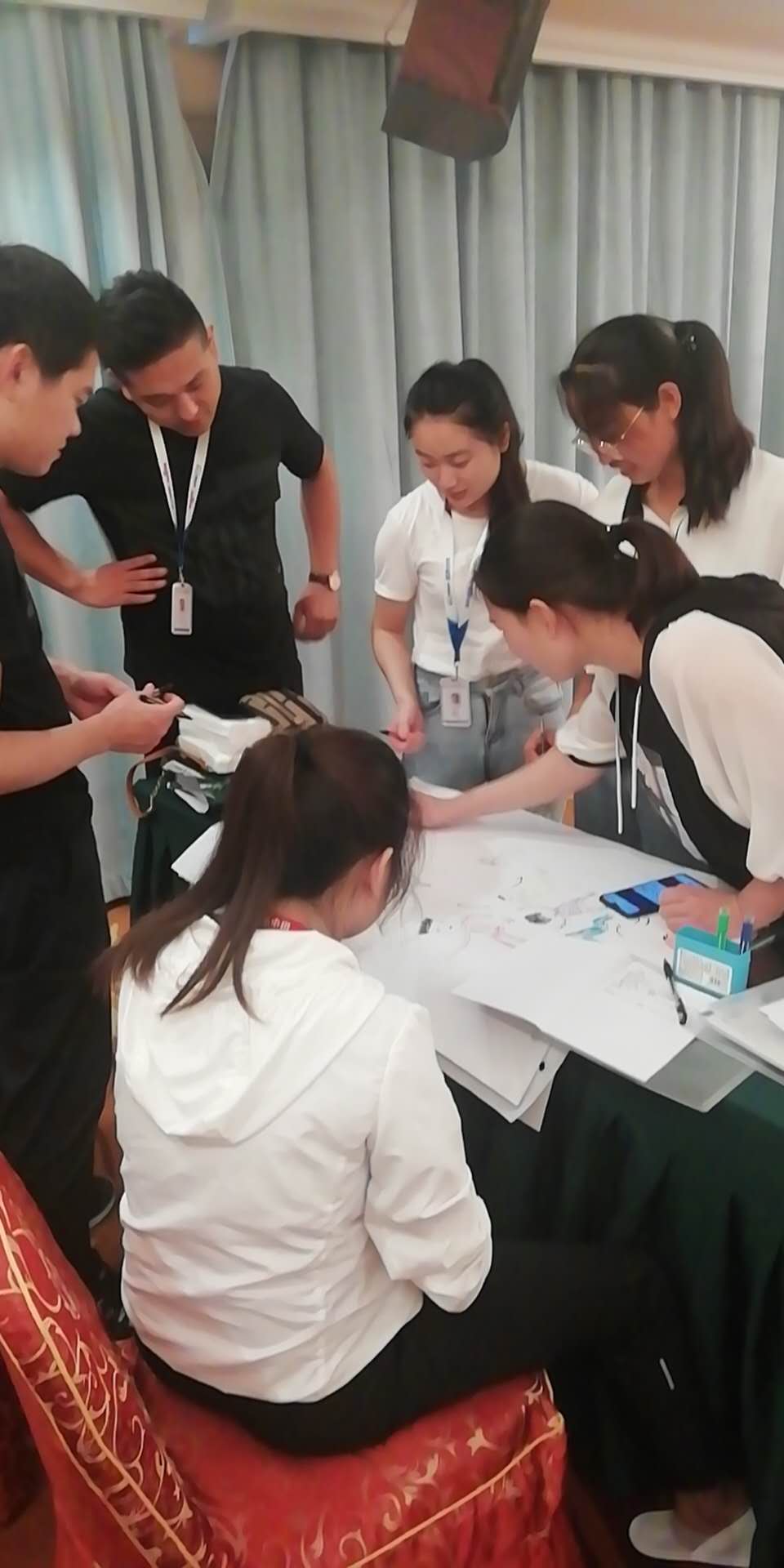 8月4-6号纪鉴老师给 山东卓企网络传媒有限公司讲授课《团队魂—卓越团队素质重塑特训营》